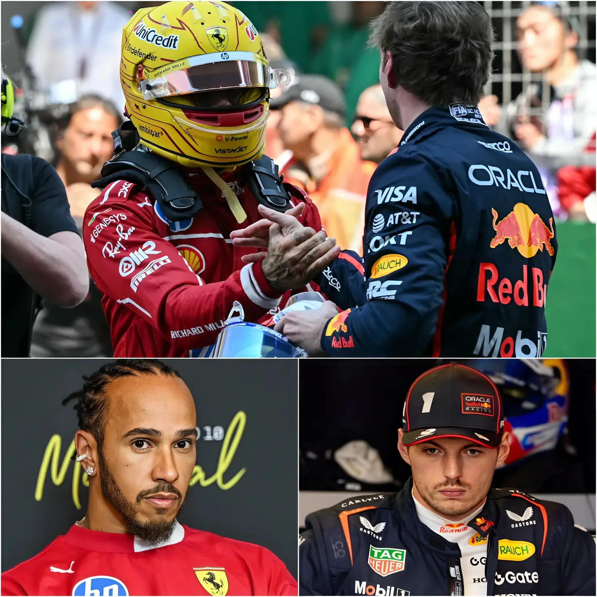 Cover Image for “Waarom wordt iemand die zijn hele leven heeft gewijd aan de Formule 1 zo behandeld? Op 28-jarige leeftijd is hij niet alleen een coureur… hij is nog steeds een levende legende van Nederland, met 4 WDC-titels, en hij verdient meer respect dan wie dan ook.”