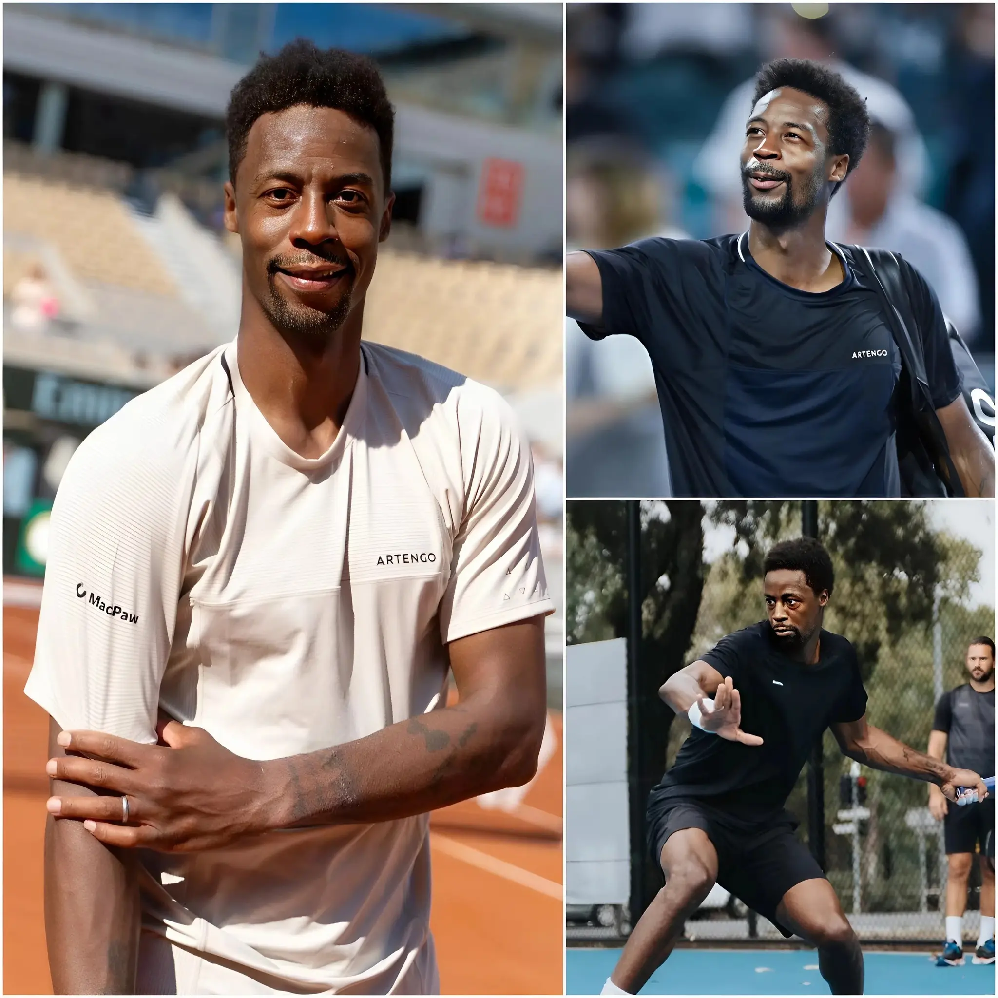 Cover Image for 🔥🎾 GAËL MONFILS ALLUME LA FLAMME DE LA FRANCE 💙🤍❤️ Défiant toutes les normes avec un message qui dépasse largement le cadre du tennis