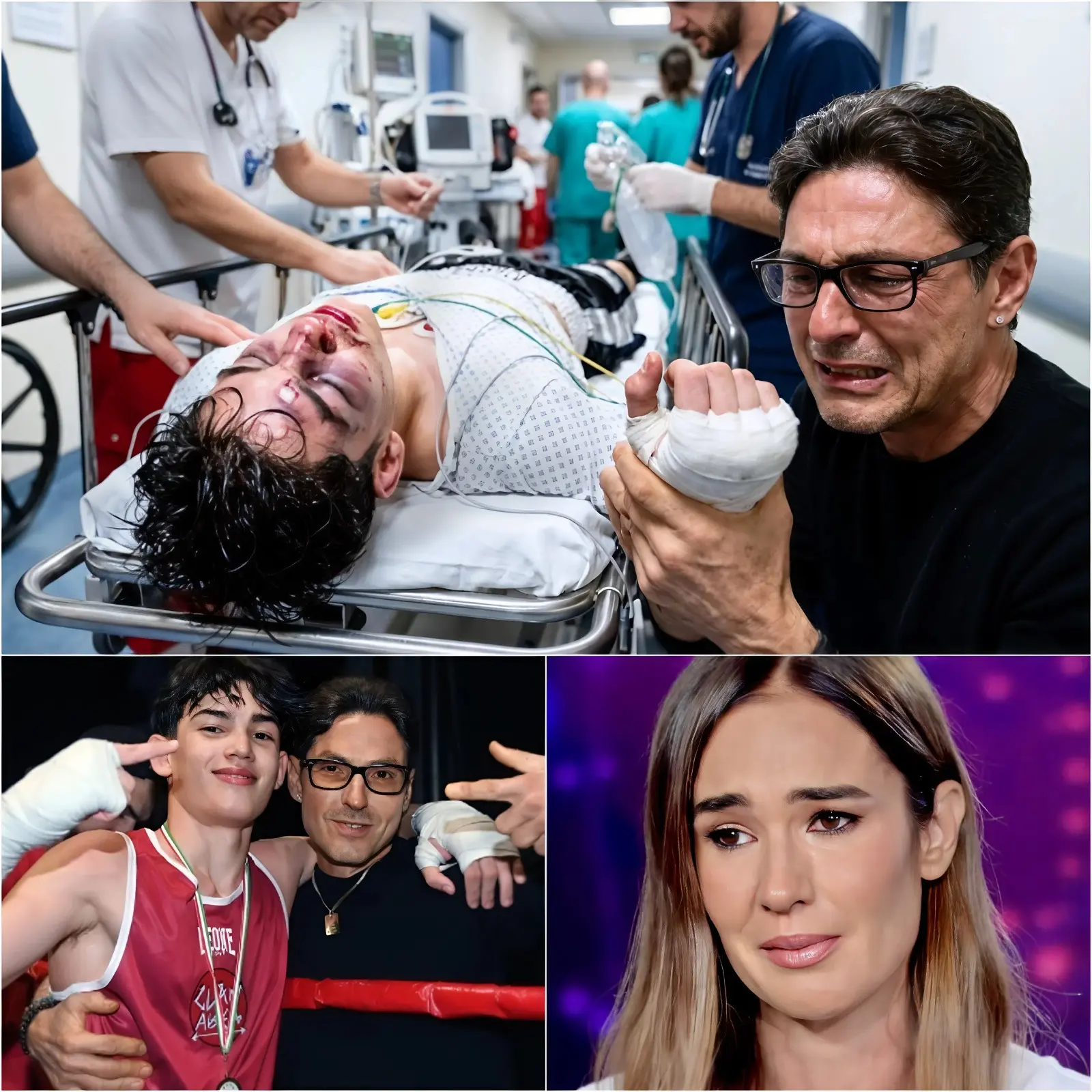 Cover Image for ULTIME NOTIZIE ⚠️ Attimi di puro terrore per Pier Silvio Berlusconi e Silvia Toffanin! Il loro amato figlio Lorenzo Mattia ha vissuto un incubo sul ring. Un colpo letale, invisibile alle telecamere ma devastante, ha stravolto l’incontro di pugilato, lasciando il pubblico col fiato sospeso e un padre disperato sugli spalti.