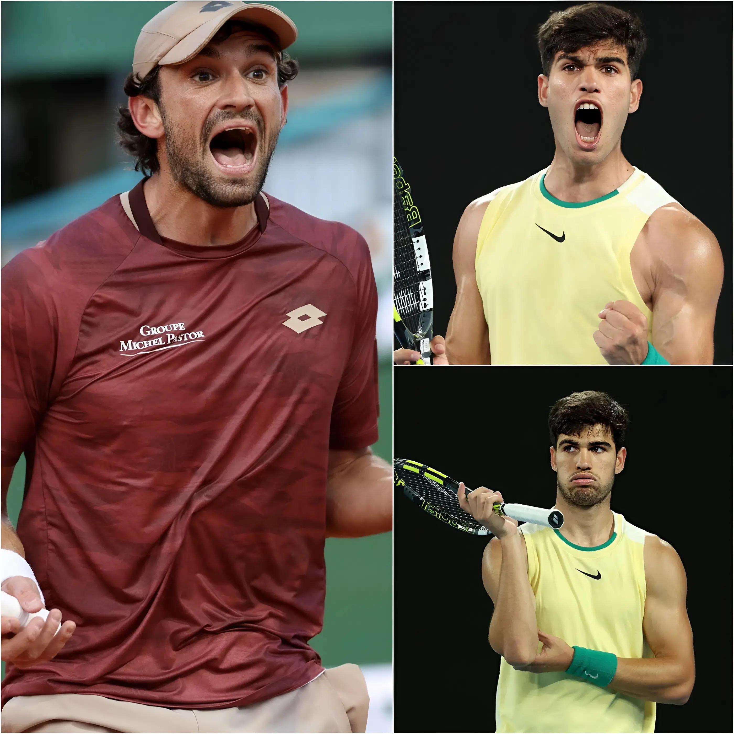 Cover Image for Breaking News 🔴: “He played unfairly” Valentin Vacherot didn’t hesitate to criticize Carlos Alcaraz after reaching the Monte-Carlo Masters final. Vacherot suspected Alcaraz cheated to completely alter the match without anyone noticing, but the organizers’ reaction left fans bewildered…