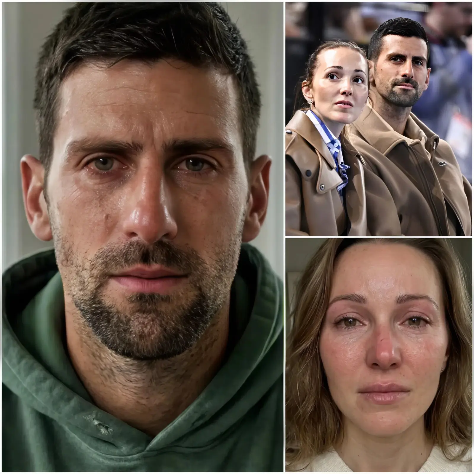 Cover Image for BREAKING: Novak Djokovic stuns fans with sudden “end” to relationship with Jelena just 7 minutes ago — Fans left shocked as social media erupts with heartbreak speculation
