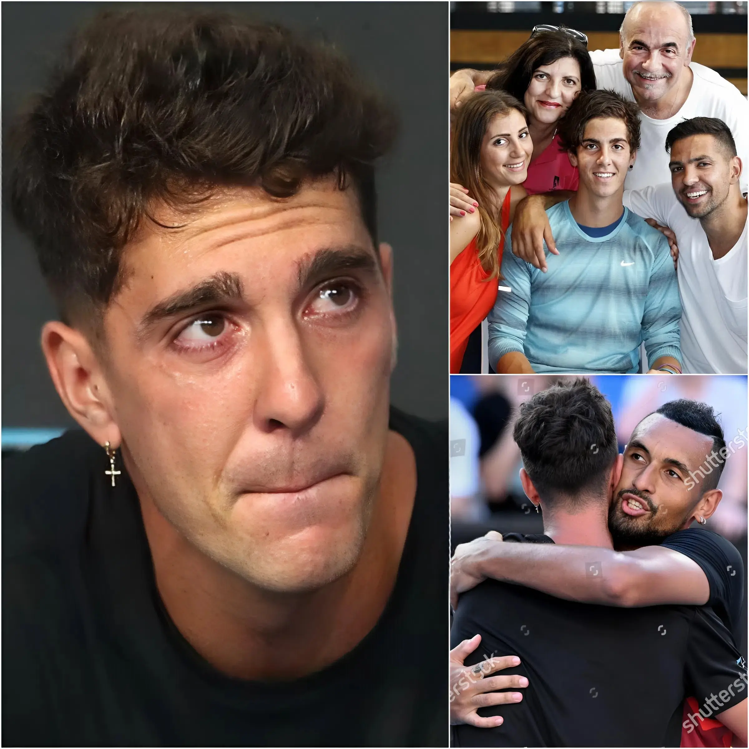 Cover Image for 💔🥲 An unimaginable tragedy! Just 30 minutes ago, family members and friends sent their deepest condolences to Thanasi Kokkinakis after receiving heartbreaking news about his family. Thanasi later personally confirmed the information, leaving many fans in shock.