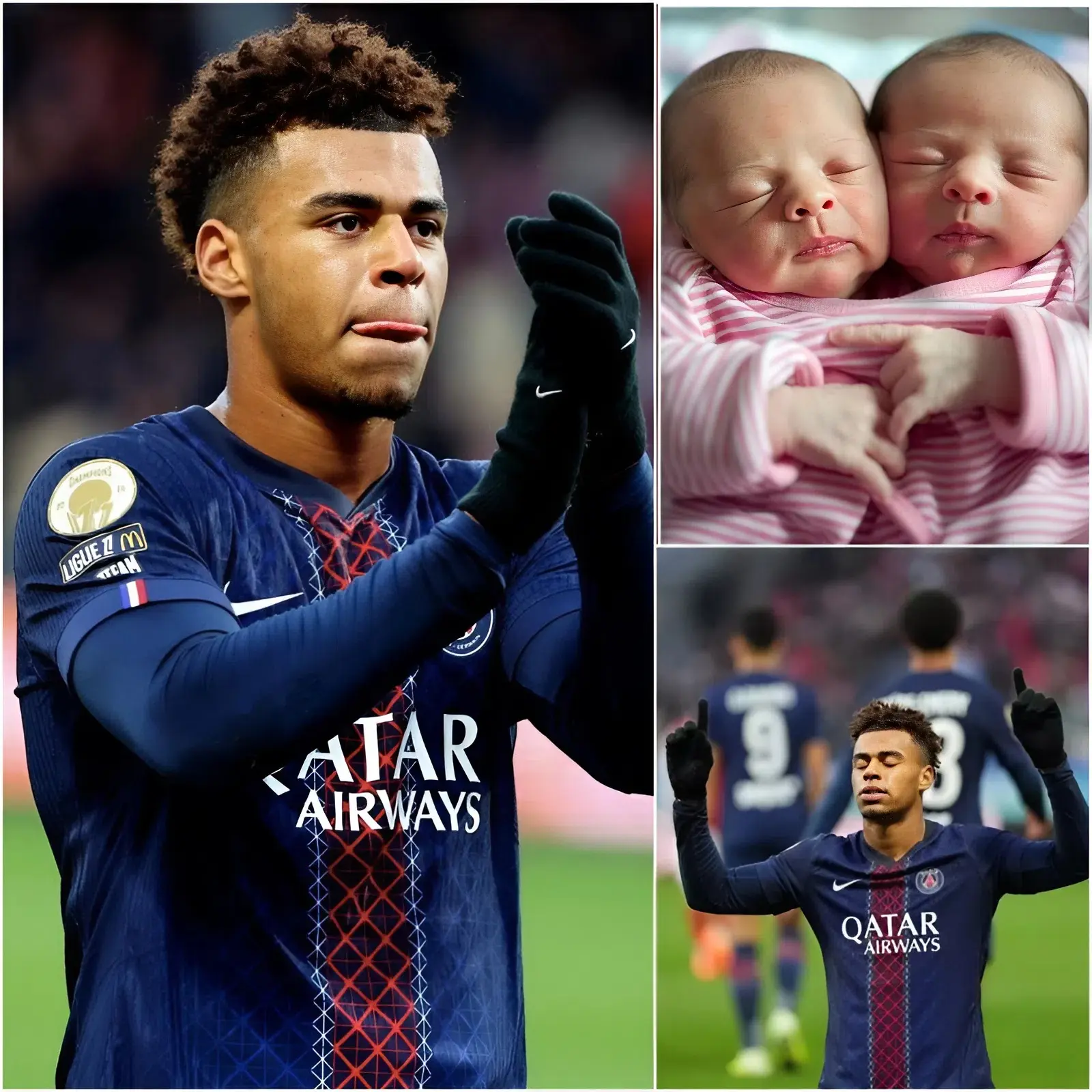 Cover Image for BONNE NOUVELLE : Le footballeur Désiré Doué a ému le monde entier en finançant discrètement une opération chirurgicale vitale visant à séparer deux fillettes jumelles siamoises, leur offrant ainsi une seconde chance de vivre.