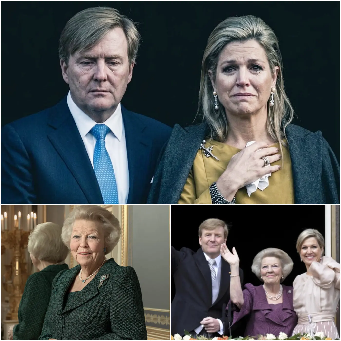 Cover Image for SLECHT NIEUWS 💔 Nog maar 10 minuten geleden hebben Koning Willem-Alexander en Koningin Máxima een mededeling gedaan die het Nederlandse volk diep bedroefd heeft achtergelaten. Beatrix is momenteel… Bekijk alle details in de reacties hieronder 👇