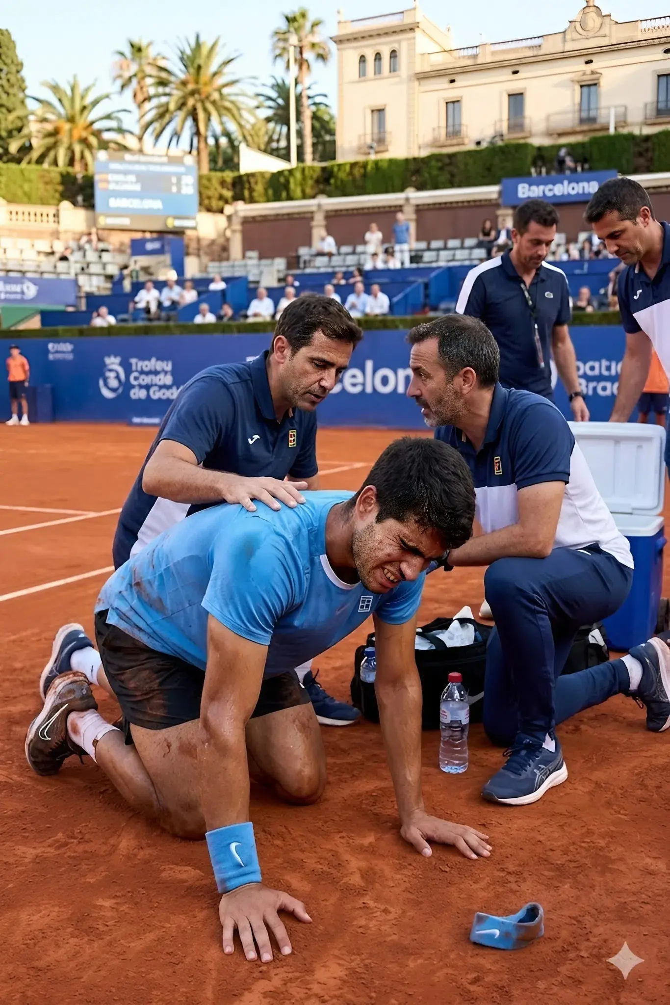 Cover Image for ⚠️ÚLTIMAS NOTICIAS🔴 Todo el Real Club de Tenis Barcelona se derrumba con un anuncio emotivo hace solo 30 MINUTOS, dejando al mundo del tenis atónito — mientras comienzan a salir detalles impactantes sobre el estado de Carlos Alcaraz debido a su participación en dos grandes torneos consecutivos, y el Real Club de Tenis Barcelona actúa rápidamente para CONFIRMAR…👇👇