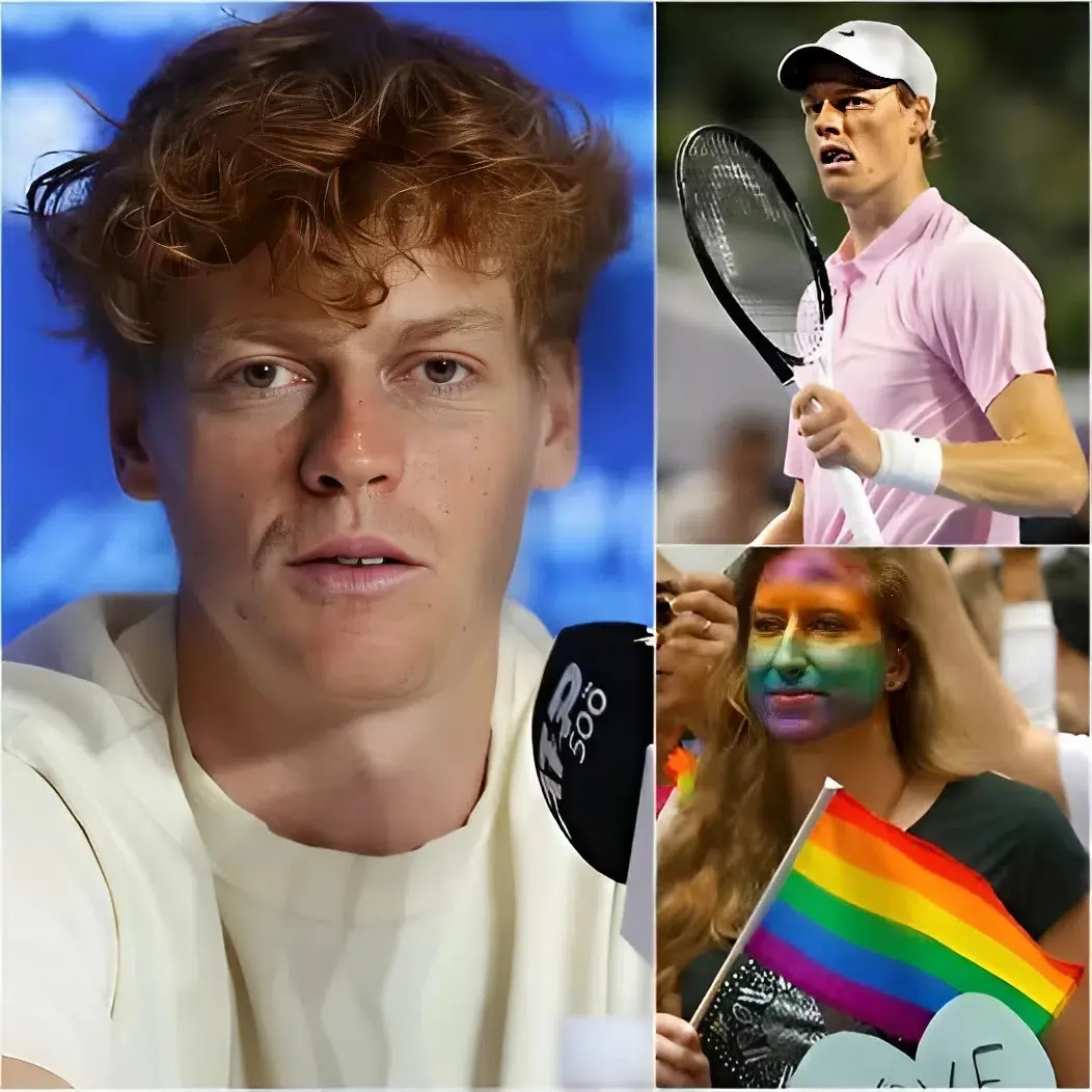 Cover Image for 🚨ULTIME NOTIZIE: Jannik Sinner ha confermato che non indosserà la fascia arcobaleno LGBT la prossima stagione. Spiegando la sua decisione, Sinner ha dichiarato: “Lo sport dovrebbe concentrarsi su ciò che accade in campo: vittorie, precisione e prestazioni, non su movimenti politici o sociali”. DETTAGLI QUI SOTTO 👇👇👇