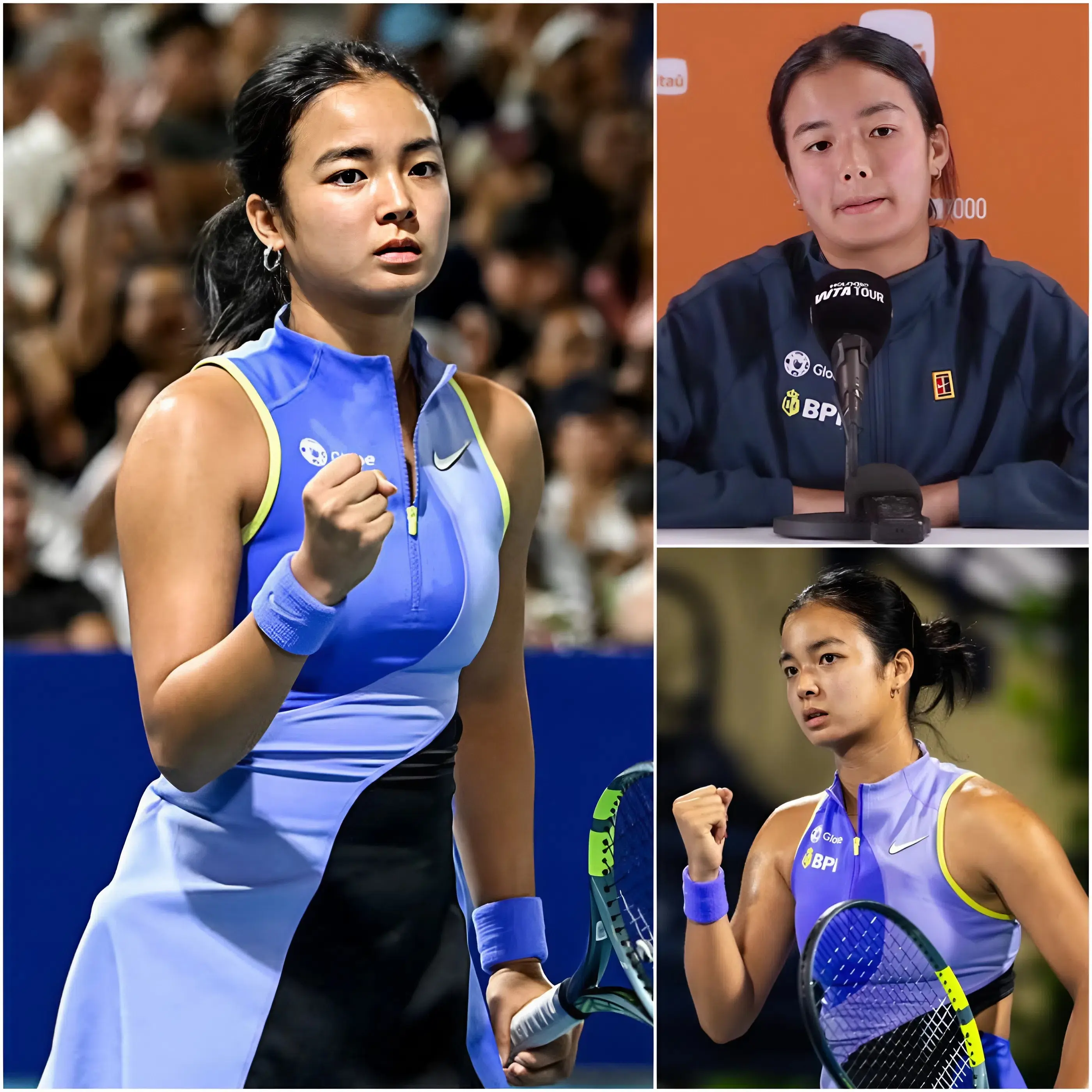 Cover Image for 🔥😢 15 MINUTES AGO: “I’m sorry for disappointing everyone, I gave everything I had” — Alexandra Eala broke down in tears while speaking about her quick defeat in the Stuttgart Open, leaving fans deeply concerned.