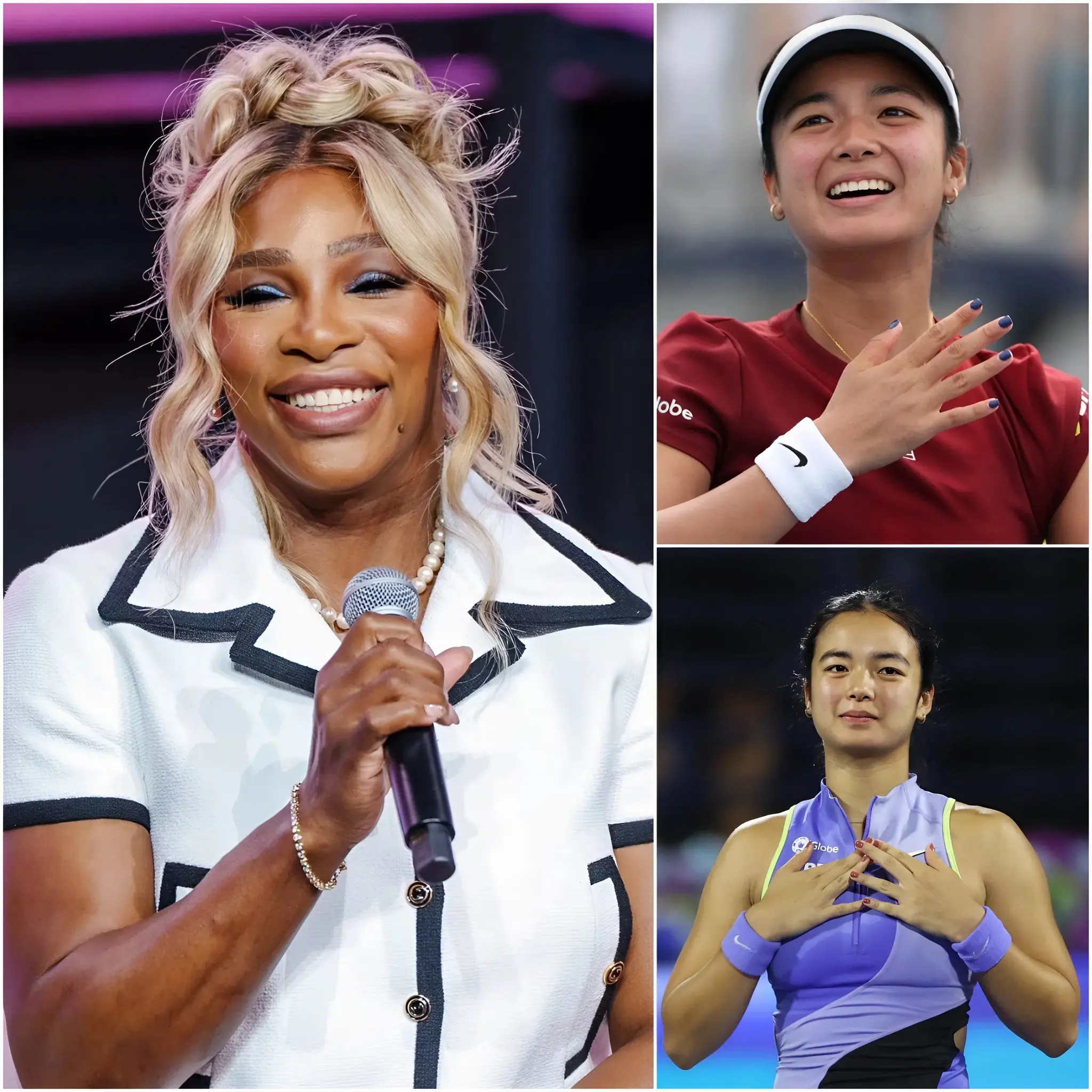 Cover Image for 15 minutes ago, Serena Williams sent an emotional message praising Alexandra Eala for her resilience and determination. Moments later, Eala replied with just 13 words—leaving the entire global tennis community speechless.