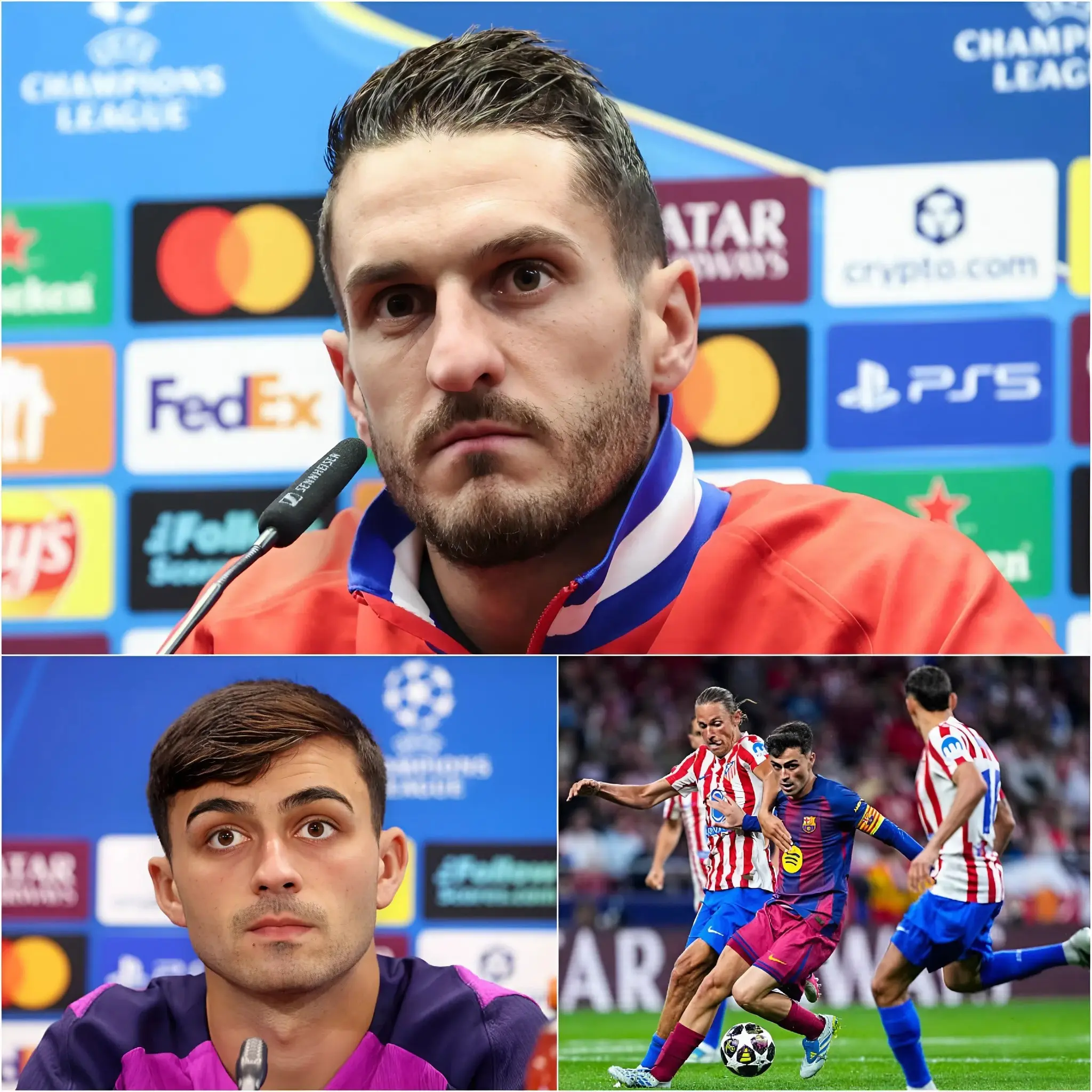 Cover Image for “¡DESDE QUE EMPECÉ A JUGAR A NIVEL PROFESIONAL, NUNCA HE VISTO UN EQUIPO TAN MALO COMO EL BARCELONA!” – El capitán del Atlético de Madrid, Koke, no dudó en criticar a Barcelona después de que el equipo catalán fuera eliminado de la Champions League.