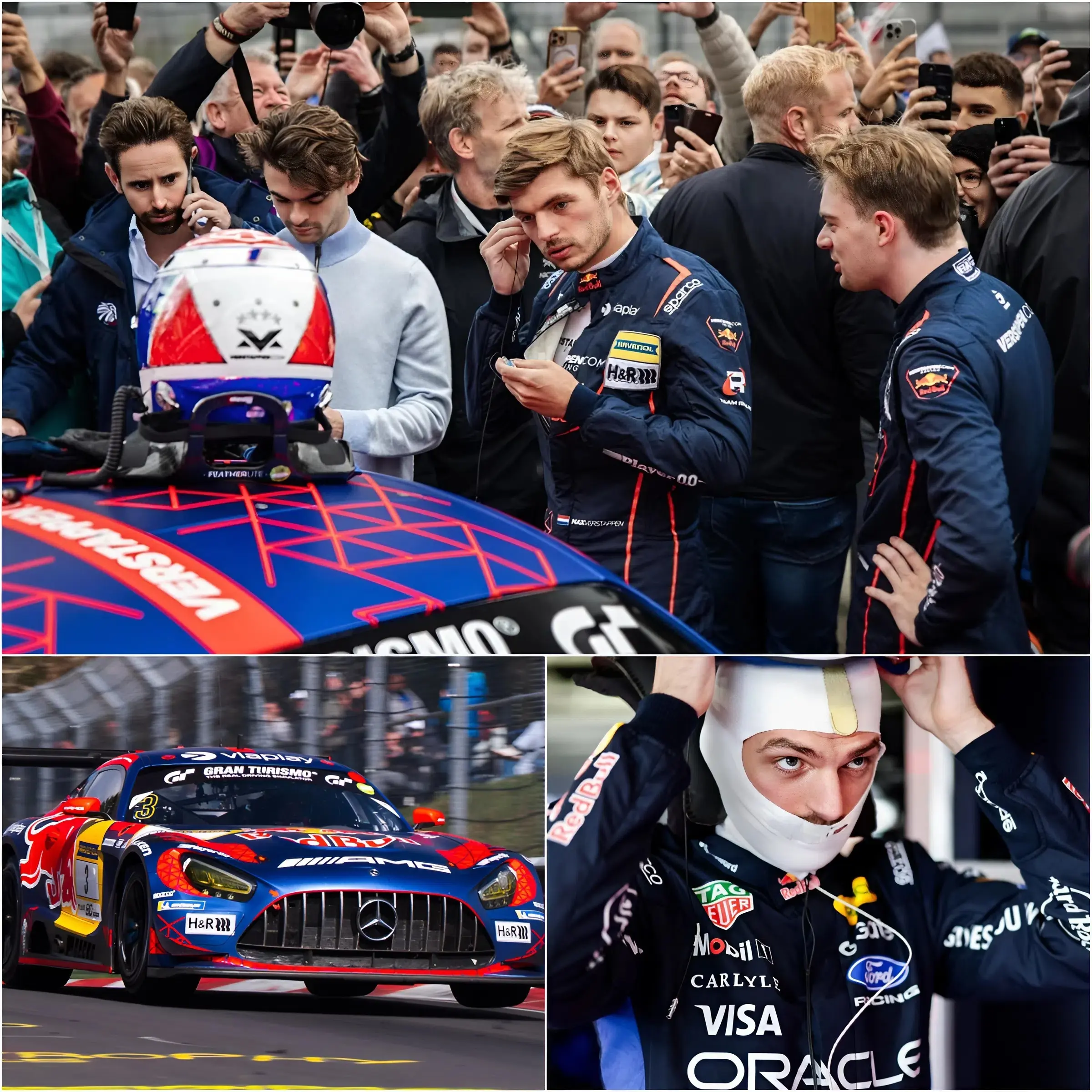 Cover Image for 🚨 “ÉÉN PERSOON… DIE HET HELE TOERNOOI DOET SCHUDDEN!” — Van de controversiële diskwalificatie van Max Verstappen op de Nürburgring tot het veroorzaken van een “DOMINO-EFFECT” dat de 24 Hours of Nürburgring ongekend overvol maakte,