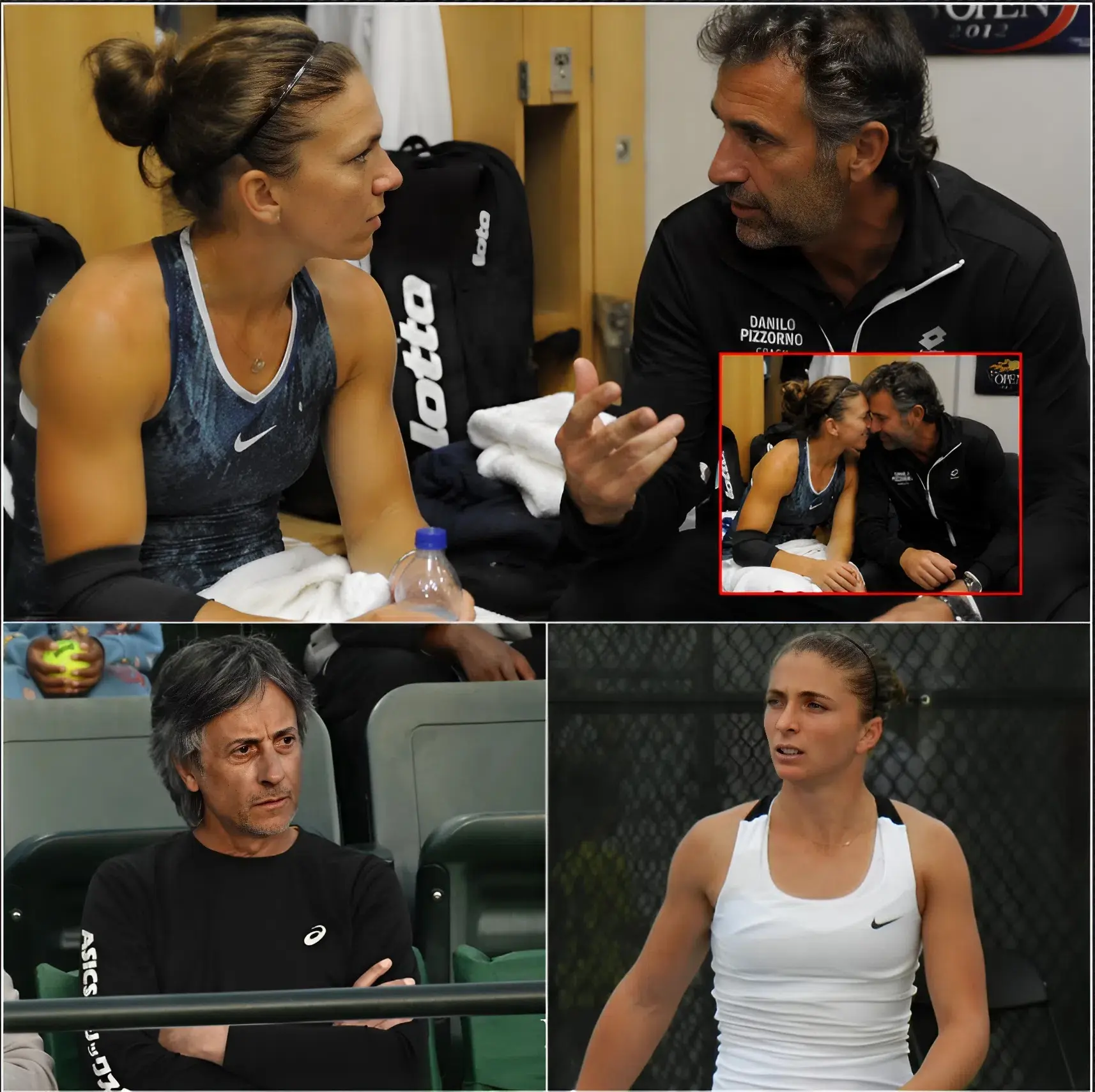 Cover Image for 😱🔥 Un video di 47 secondi che mostra Sara Errani e il suo allenatore Danilo Pizzorno impegnati in un comportamento scioccante ha smentito le persistenti voci sul loro conto. Nel video, Sara chiama Danilo Pizzorno “papà” e accetta di lasciargli “controllare” tutta la sua agenda in cambio di..