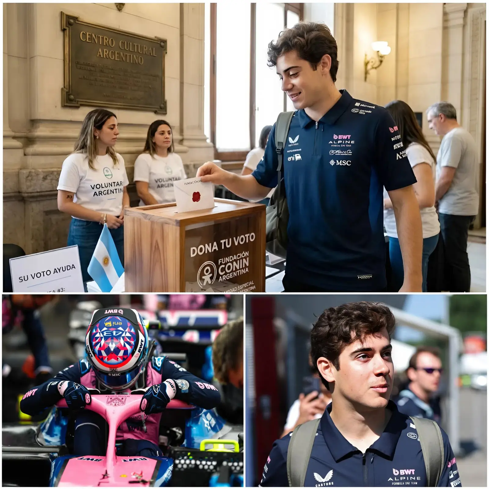 Cover Image for NOTICIA IMPACTANTE 🛑 A pesar de no haber logrado la victoria en las exigentes y desafiantes carreras de la temporada 2026, Franco Colapinto ha emocionado a millones al anunciar que donará la totalidad de su premio económico a la Fundación de Salud Infantil de Argentina,
