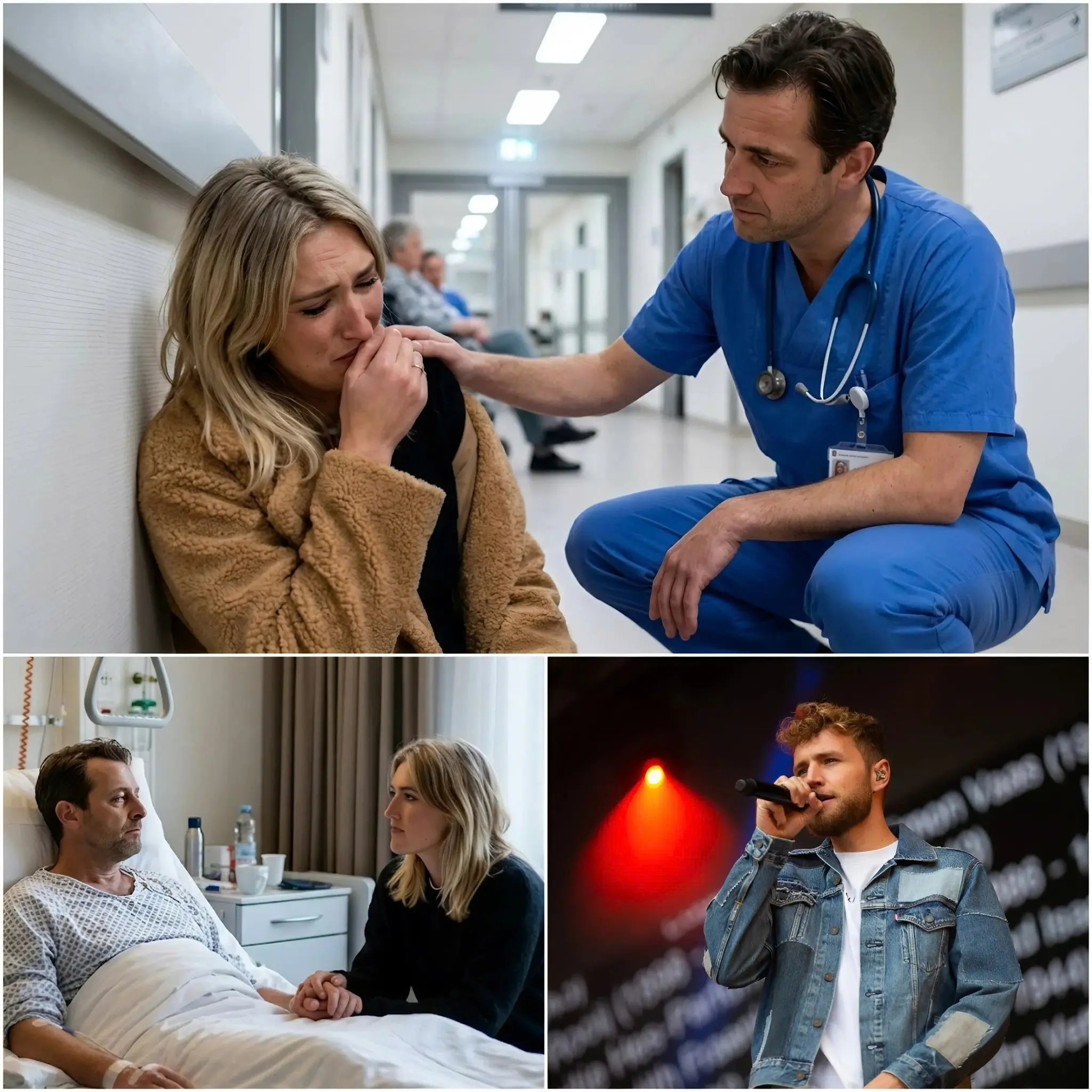 Cover Image for 🚨 30 MINUTEN GELEDEN: Een plotselinge, emotionele en chaotische scène speelde zich af in het ziekenhuis toen Suzan Stortelder in elkaar zakte, niet in staat haar tranen te bedwingen, nadat ze de update van de arts over de toestand van haar man Freek Rikkerink had gehoord.