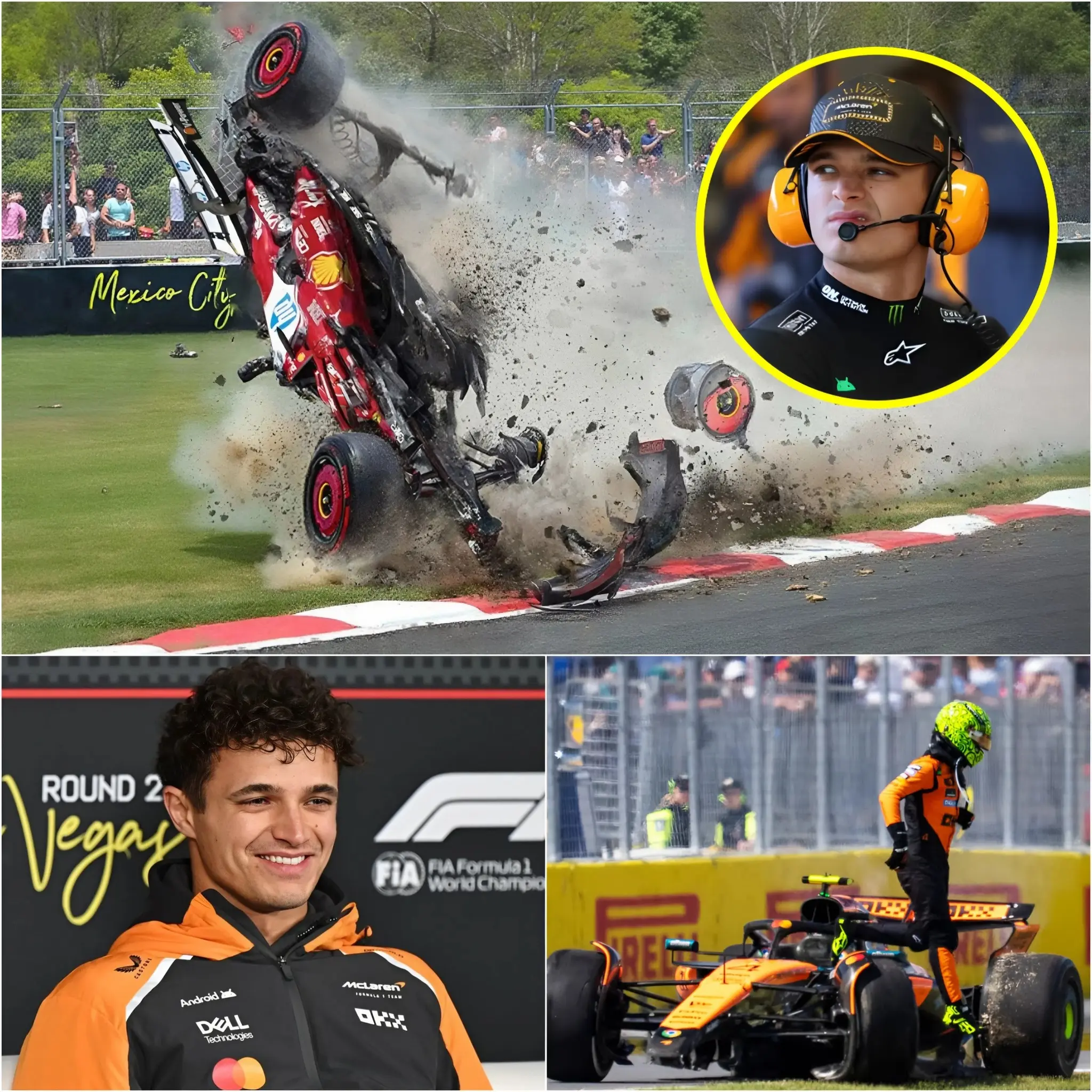 Cover Image for 🏁”IT’S CHAOS AND WE’RE JUST WAITING FOR A MAJOR CRASH,” said Lando Norris. He caused a stir by warning that F1’s 2026 regulations put drivers at risk, but was immediately criticized for “going too far.” A war of words ensued, with Guenther Steiner speaking out against the regulations and Lewis Hamilton backing the FIA