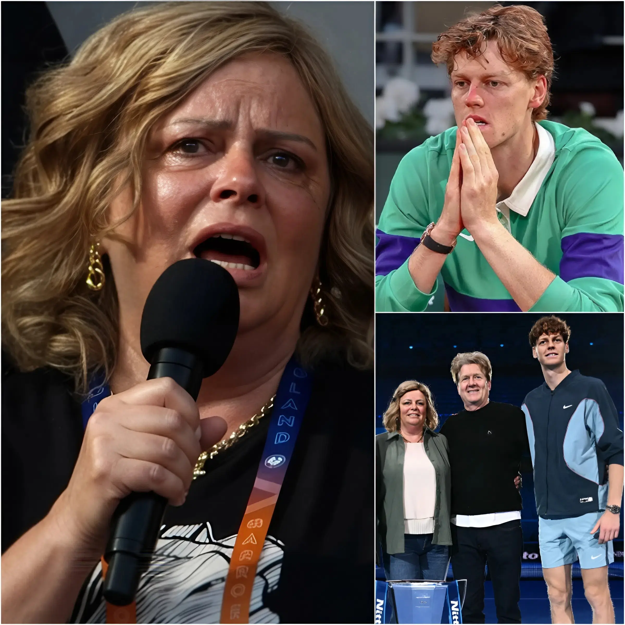 Cover Image for 💥 NOTIZIA TRISTE E SHOCKANTE🎾 Siglinde Sinner, mamma del “Piccolo Volpe” Jannik Sinner, è scoppiata in lacrime mentre faceva una rivelazione devastante sul motivo che ha obbligato suo figlio a ritirarsi dal Madrid Open 2026.