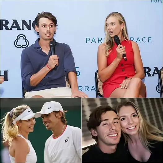 Cover Image for 🚨 BOMBSHELL: Just a few weeks after confirming they would officially tie the knot after years together, Alex De Minaur and his fiancée Katie Boulter have left the tennis