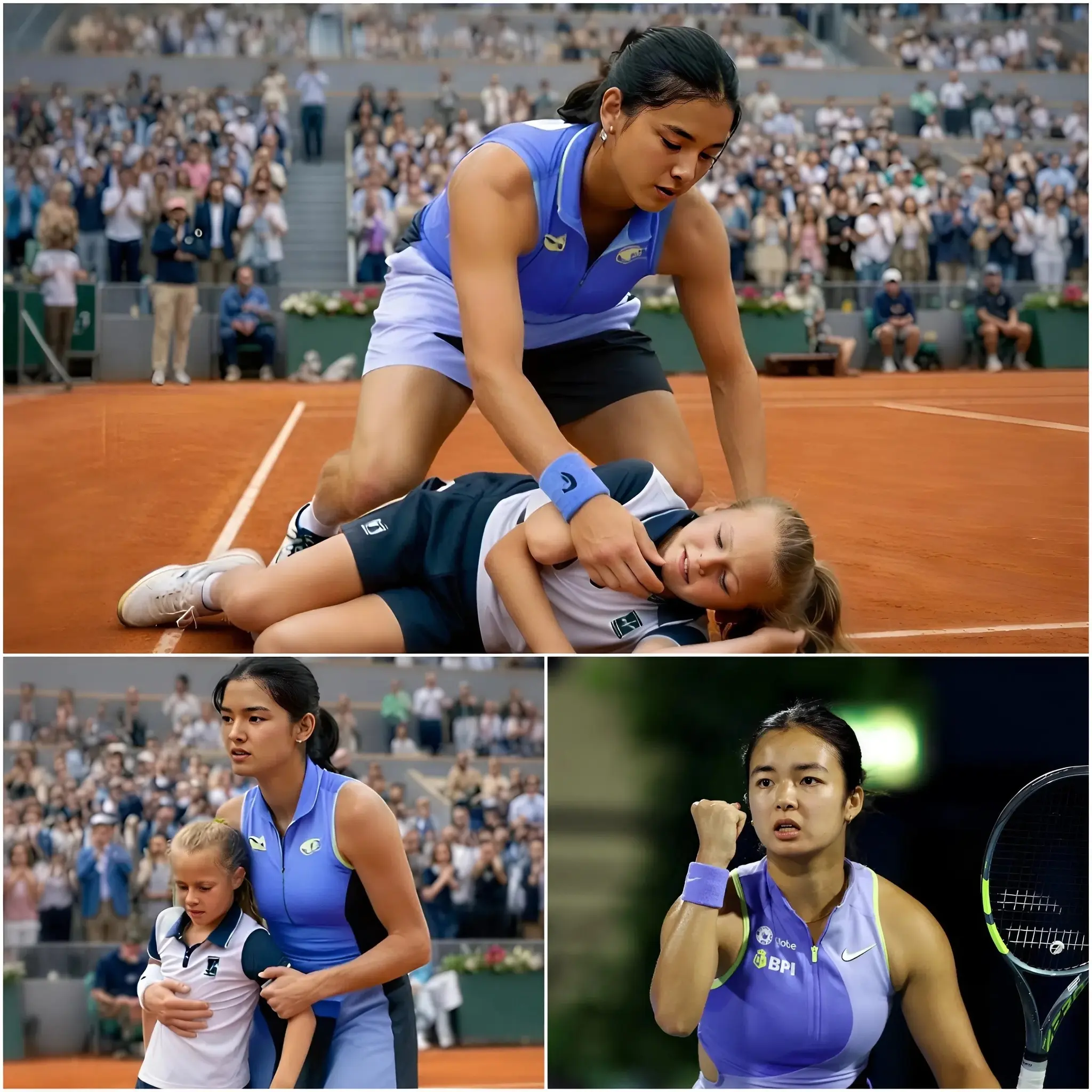 Cover Image for “NO ONE HAS EVER DONE SOMETHING LIKE THAT AT A MAJOR TOURNAMENT.” In the intense, nerve-wracking atmosphere of the Australian Open, where every point carried immense weight, Alex Eala left both the crowd in the stands and viewers around the world in complete astonishment.