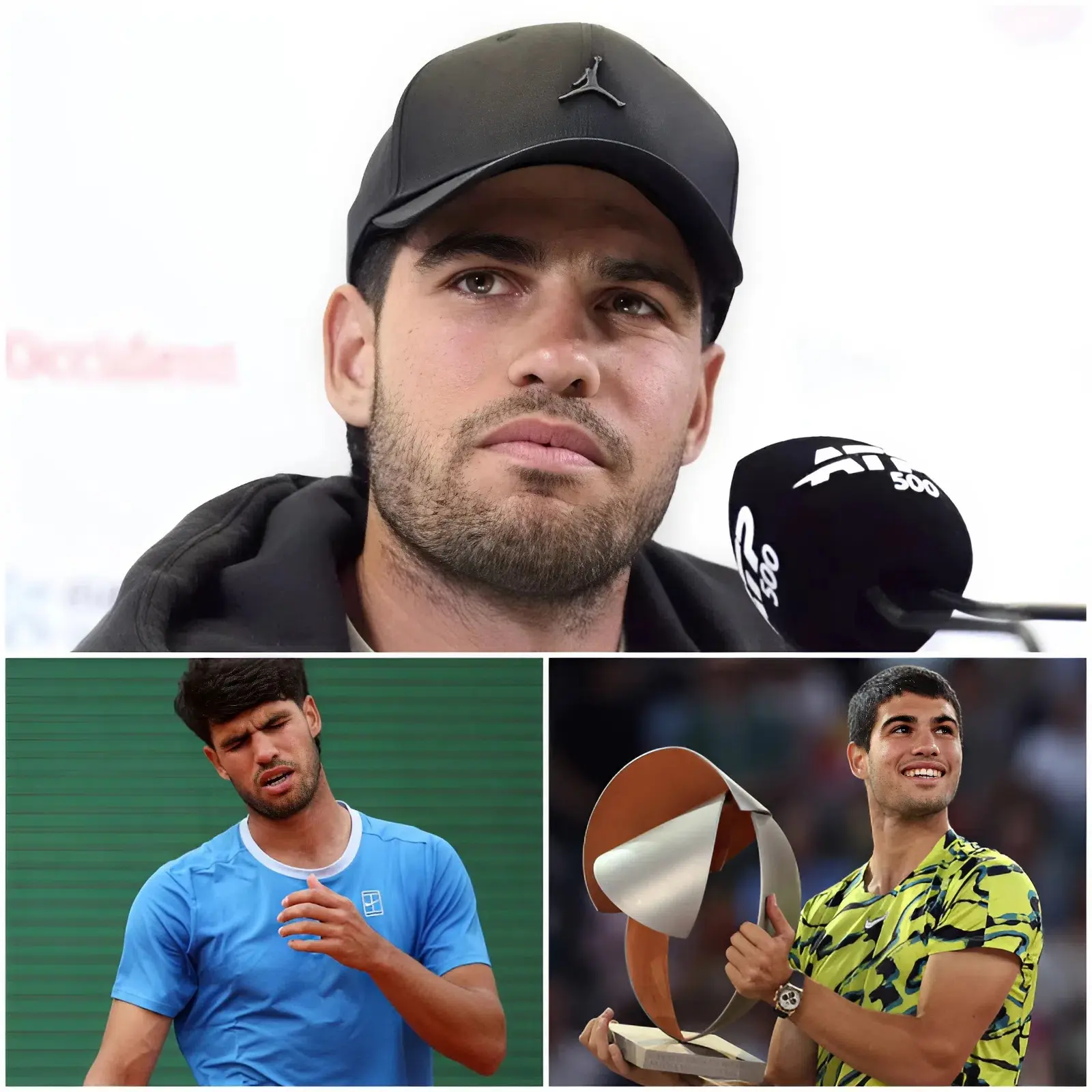 Cover Image for 💔”MADRID IS HOME, AND IT IS HEARTBREAKING NOT TO BE ABLE TO RETURN.” A devastating announcement has just sent shockwaves through the tennis world: Carlos Alcaraz will not participate in the 2026 Madrid Open to focus on recovering from his injury.