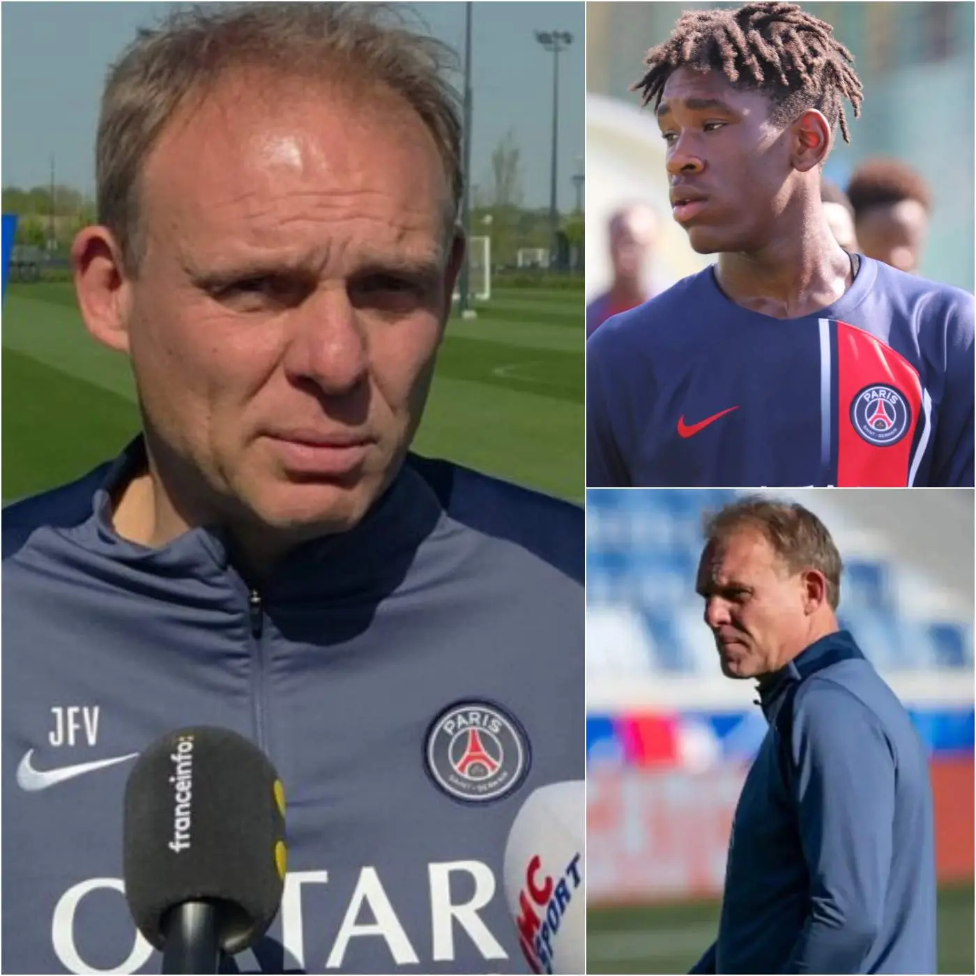 Cover Image for L’entraîneur Jean-François Vulliez vient de révéler la raison déchirante qui a empêché les joueurs du PSG U19