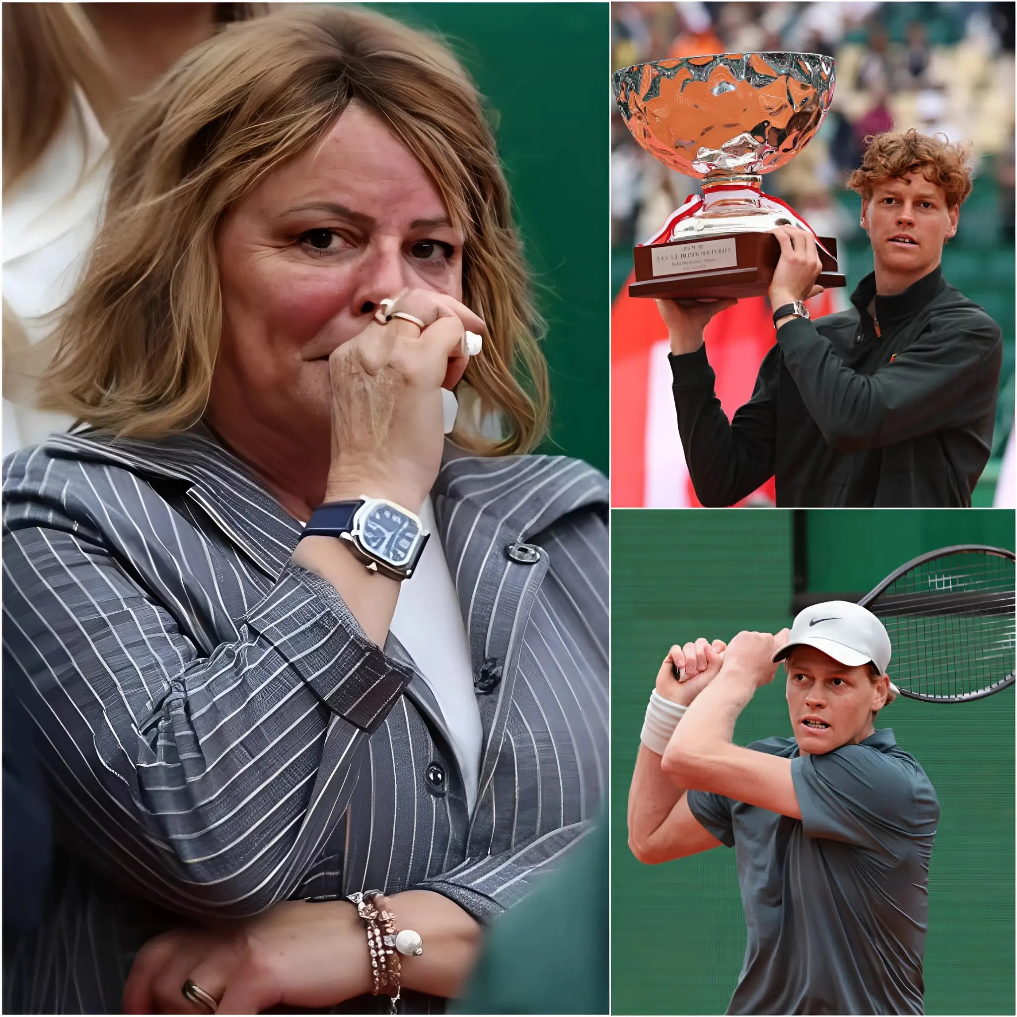 Cover Image for “My son filled this house with pride… and made all of Italy dream…” — her voice breaking with emotion, Jannik Sinner’s mother breaks down in tears as she observes the long journey that led this determined child to become the world number one and a symbol of Italian tennis.