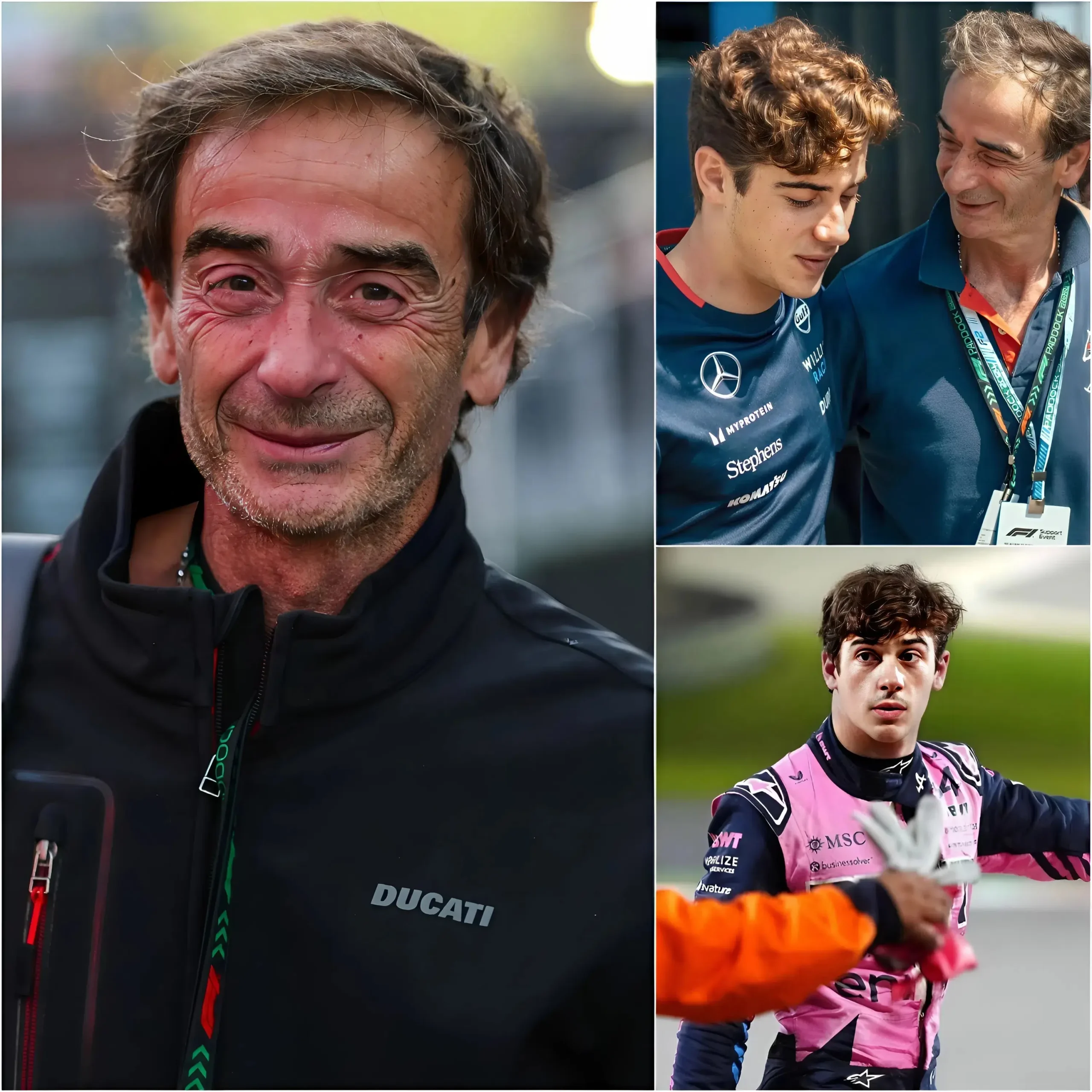 Cover Image for Aníbal Colapinto, padre del piloto Franco Colapinto, rompió el silencio en medio de la tormenta de críticas hacia su hijo por los recientes resultados en la temporada de Fórmula 1 2026