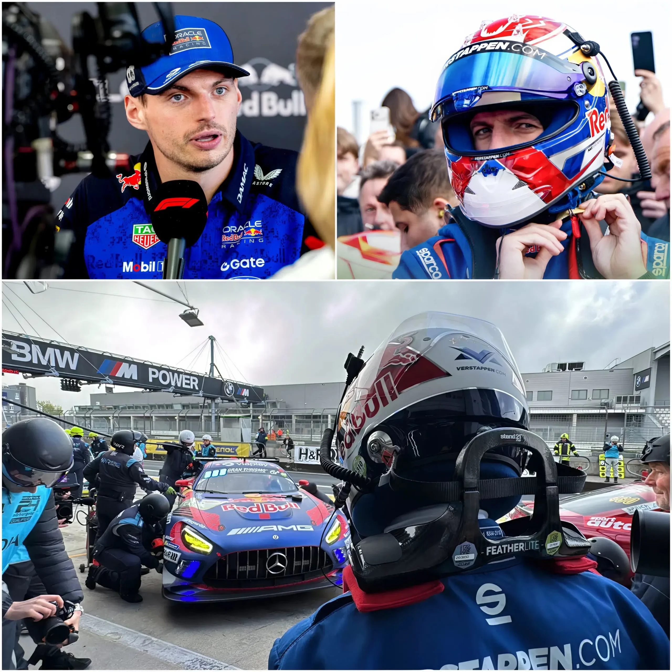 Cover Image for HOT NEWS 🔴 Max Verstappen et Lucas Auer ont été soudainement pénalisés en perdant 3 positions de départ après une collision controversée lors de la séance de qualification de 4 heures sur la Nordschleife.