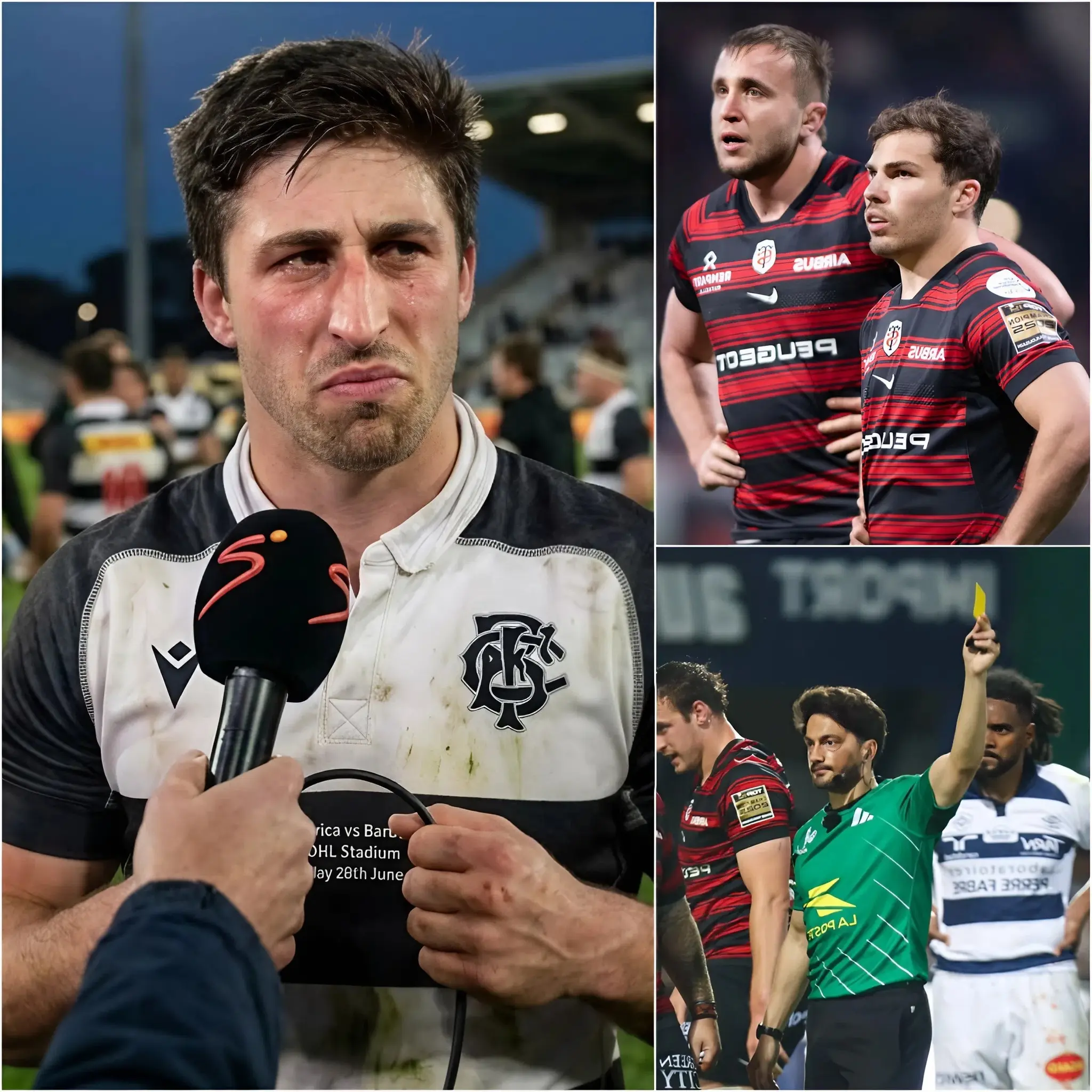 Cover Image for 🔥 “S’ils veulent que le Stade Toulousain gagne à tout prix…” : Santiago Arata accuse l’arbitre Jérémy Rozier et la VAR de favoritisme, dénonce des décisions injustes contre Castres et insulte Chocobares. Le LNR réagit immédiatement avec une lourde sanction financière contre le joueur.