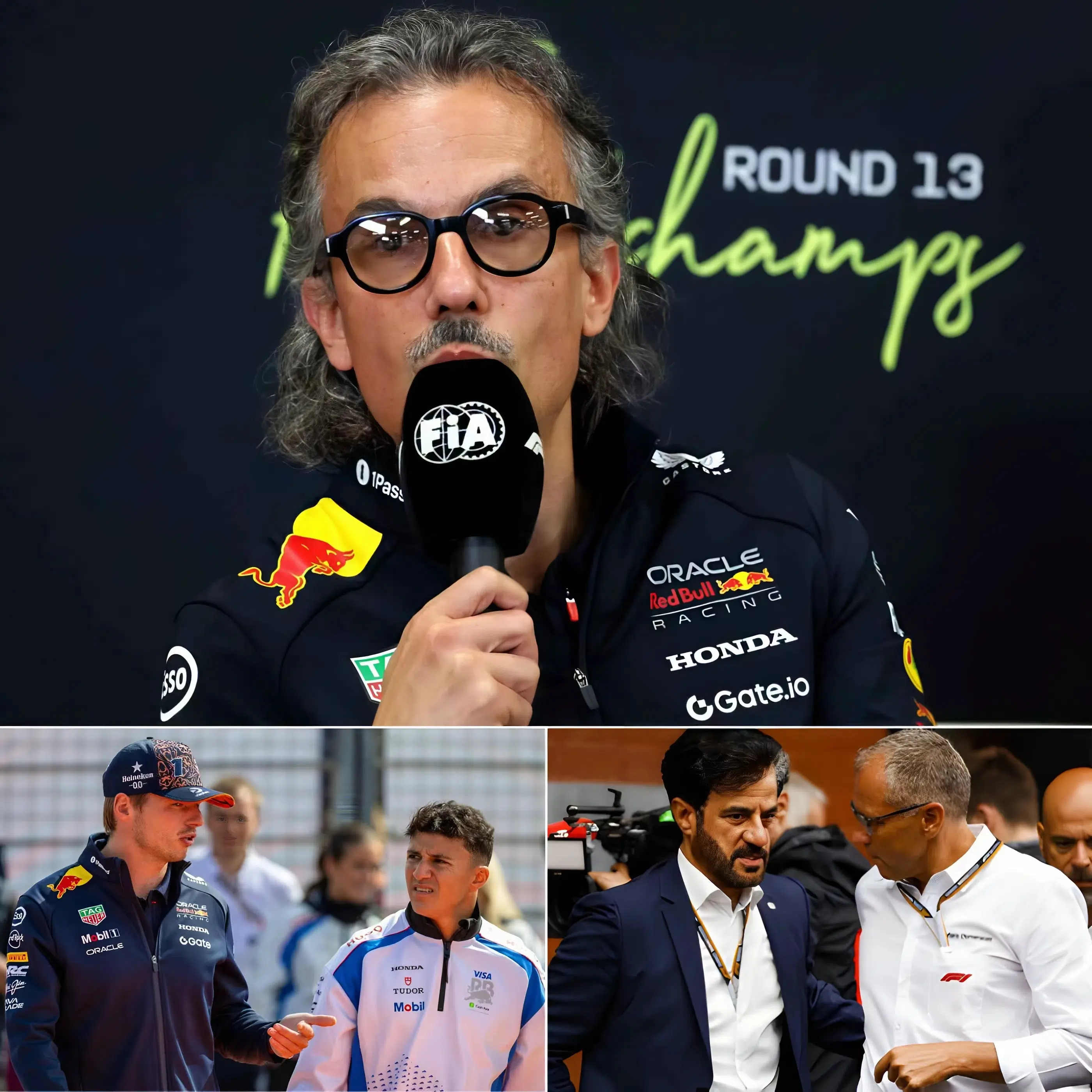 Cover Image for “WE WILL NOT CONTINUE PLAYING UNDER THESE RULES!” — Laurent Mekies caused a SENSATION by publicly opposing the new FIA regulations, hinting that Red Bull Racing might withdraw if the situation doesn’t change — but what really rocked F1 wasn’t just the threat, but a leaked “internal report” revealing the sport is being distorted in ways no one expected!