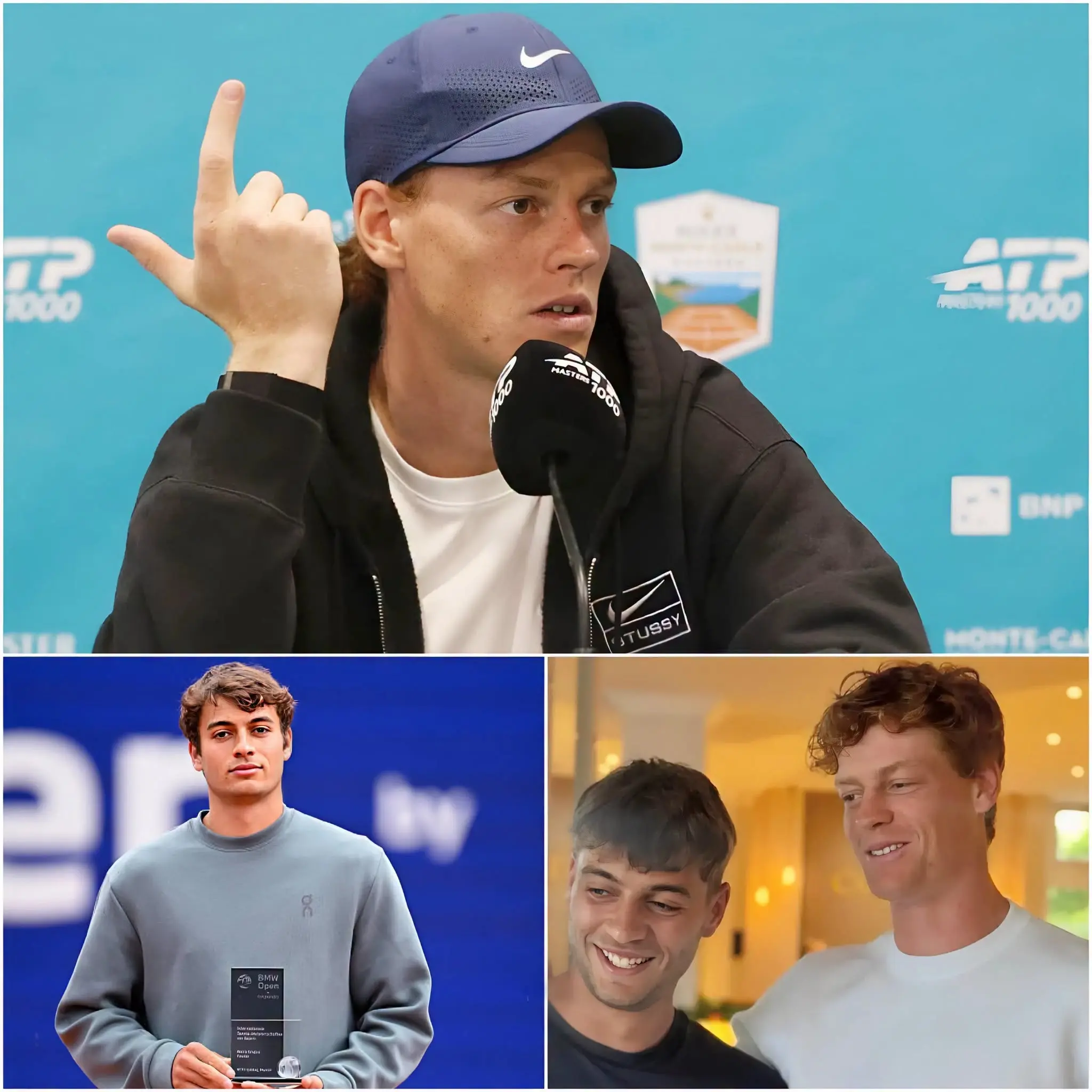 Cover Image for 🚨 SCOSSO NEL MONDO DEL TENNIS: Jannik Sinner parla di Flavio Cobolli — una verità che ha lasciato il mondo senza parole.