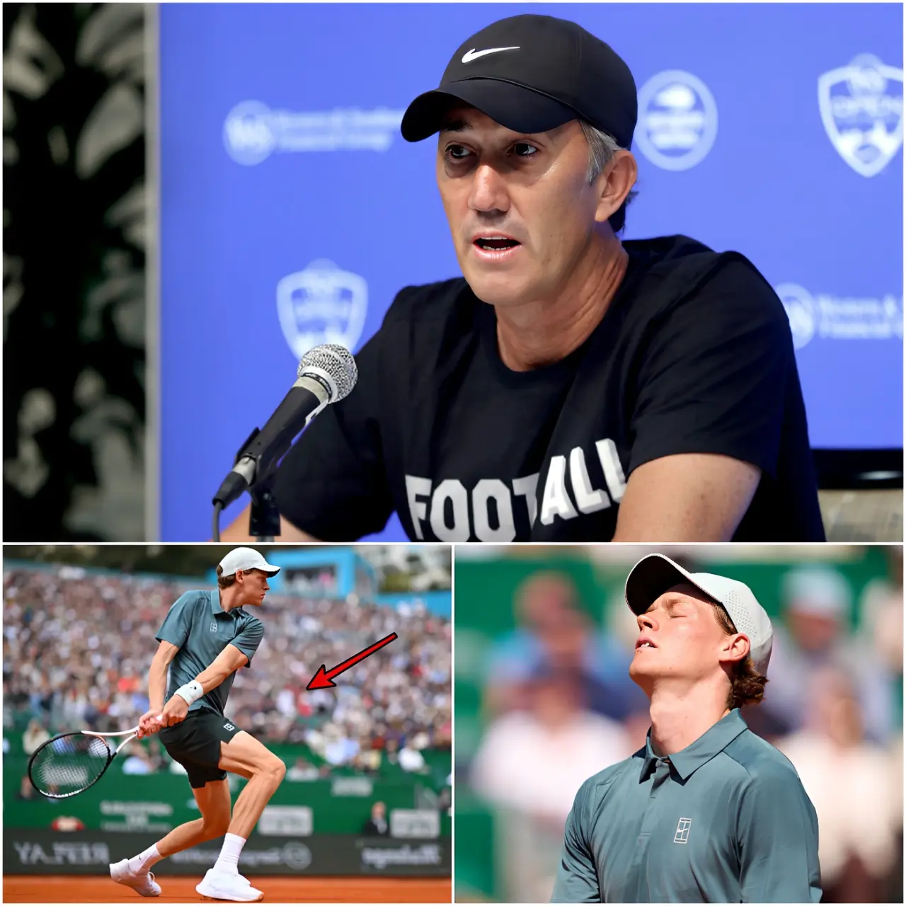 Cover Image for 🚨 “NON È STATA UNA DECISIONE FACILE…” Darren Cahill ha parlato con emozione del ritiro forzato di Jannik Sinner dal Madrid Open del 2026, rivelando un motivo inquietante che ha lasciato i tifosi sotto shock…