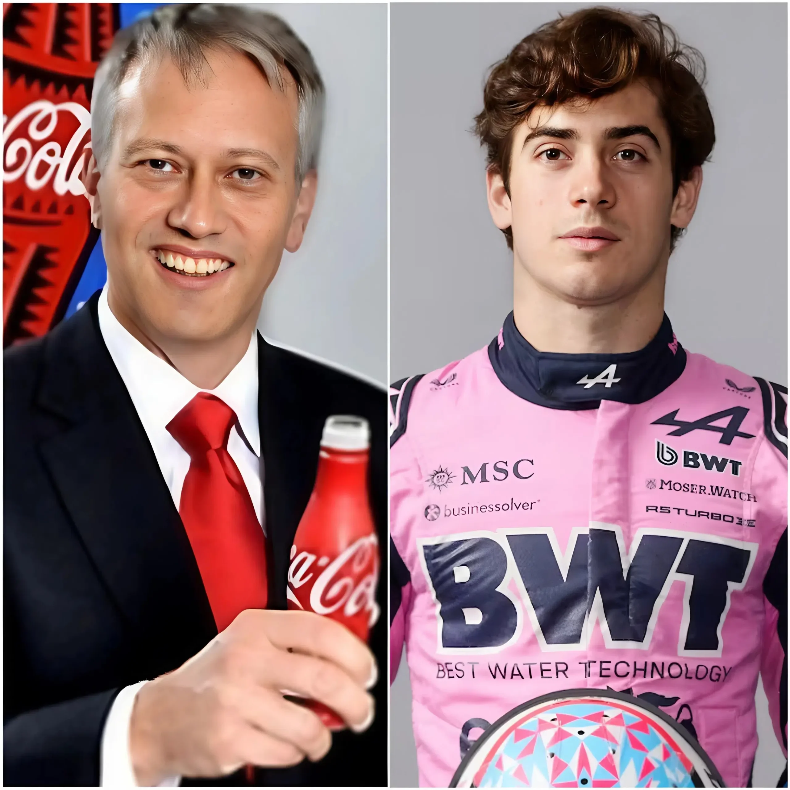 Cover Image for Tras enterarse de que Franco Colapinto se unirá a Red Bull y competirá en la temporada 2026, el CEO de Coca-Cola, James Quincey, sorprendió a todos al ofrecerle 95 millones de dólares para promocionar Coca-Cola en su mono de carrera y en el coche durante las próximas carreras venideras.