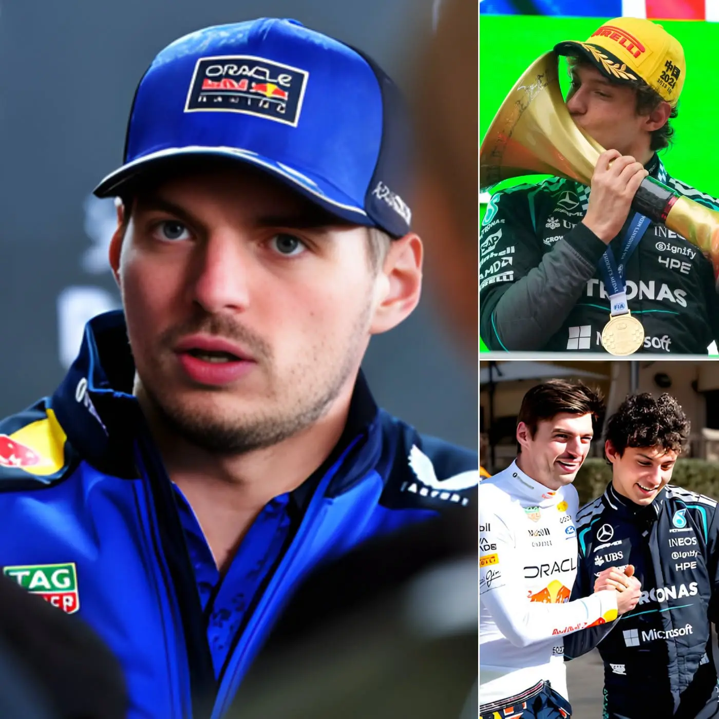 Cover Image for “Zijn talent is onmiskenbaar” Max Verstappen sprak onverwacht over Kimi Antonelli na een pauze vanwege de spanningen in het Midden-Oosten, ondanks een reeks beschuldigingen aan het adres van de jonge coureur. Verstappen heeft Antonelli’s prestaties nauwlettend gevolgd en gaf toe dat de jonge coureur niet alleen snel is, maar ook extreem kalm in cruciale momenten. 👇👇👇