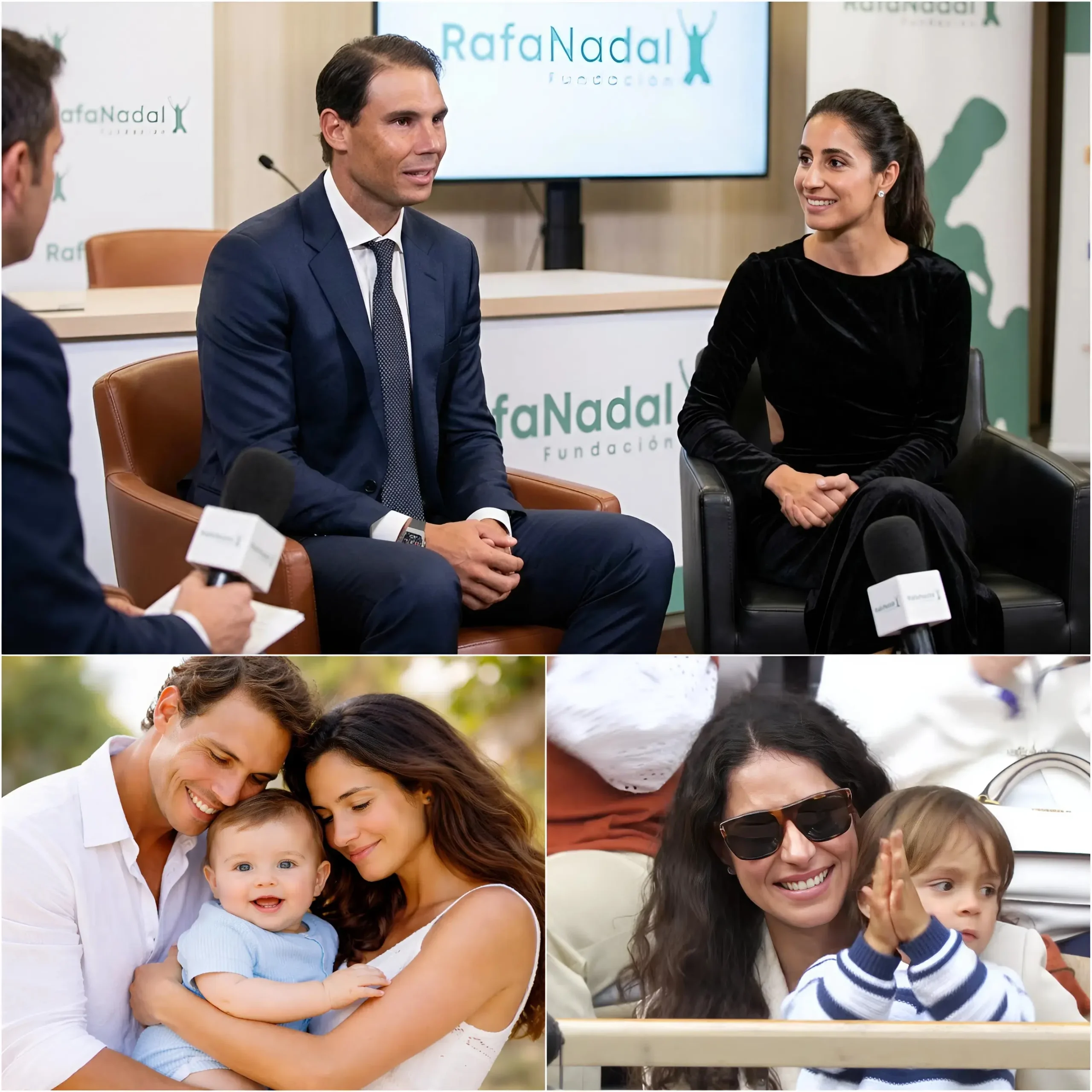 Cover Image for Momento impactante hace 5 minutos: Rafael Nadal junto a su esposa Maria Francisca Perelló sacudieron toda España al anunciar inesperadamente un testamento notariado
