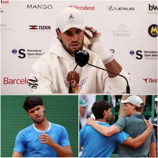 Cover Image for 😢 SHOCKING NEWS IN THE TENNIS WORLD: At just 22 years old, Carlos Alcaraz—the young icon of world tennis—has unexpectedly announced his retirement in an emotional post.