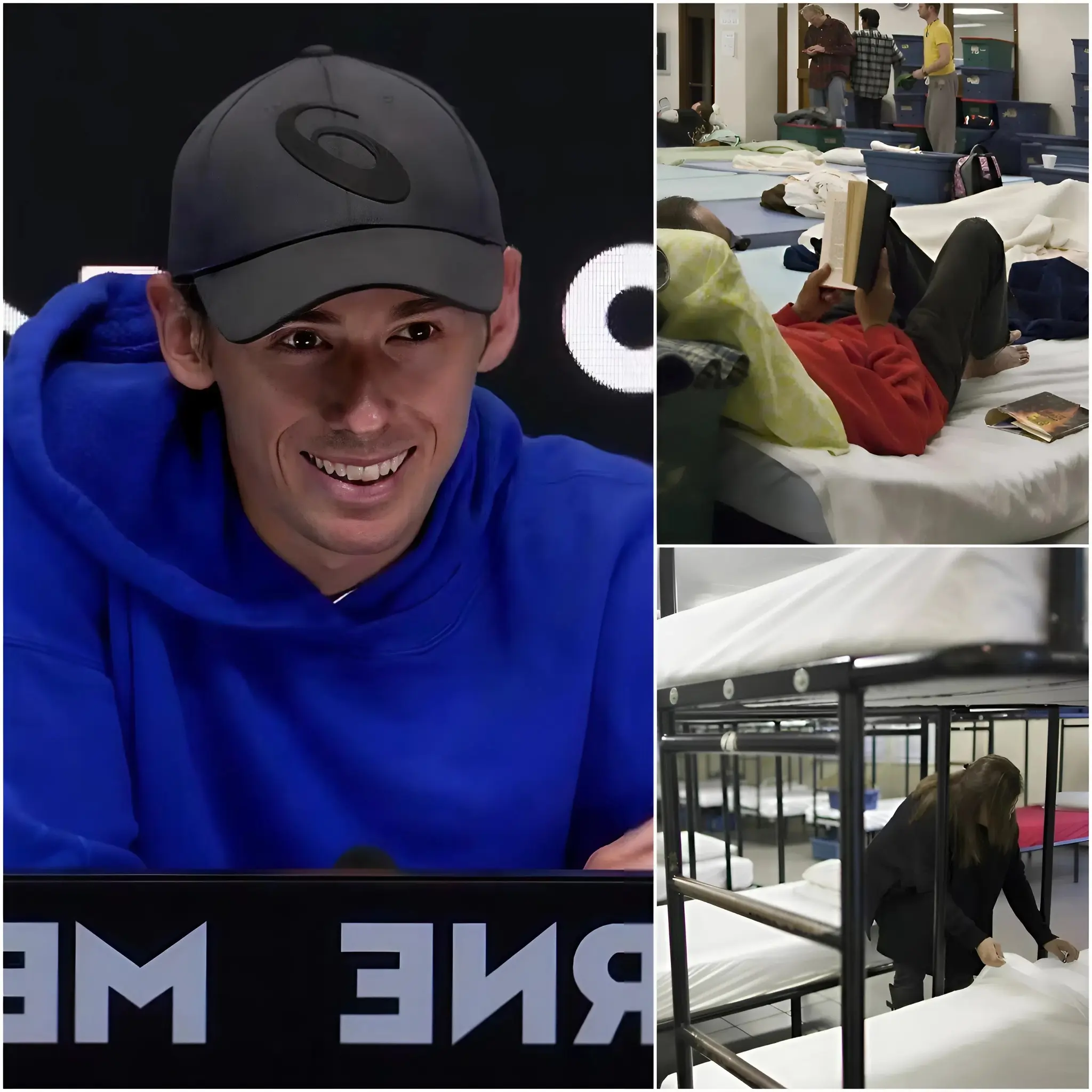 Cover Image for 🔥 5 MINUTES AGO: Instead of spending on luxury cars or flashy investments, Alex de Minaur quietly dedicated $2 million to building a shelter for the homeless.