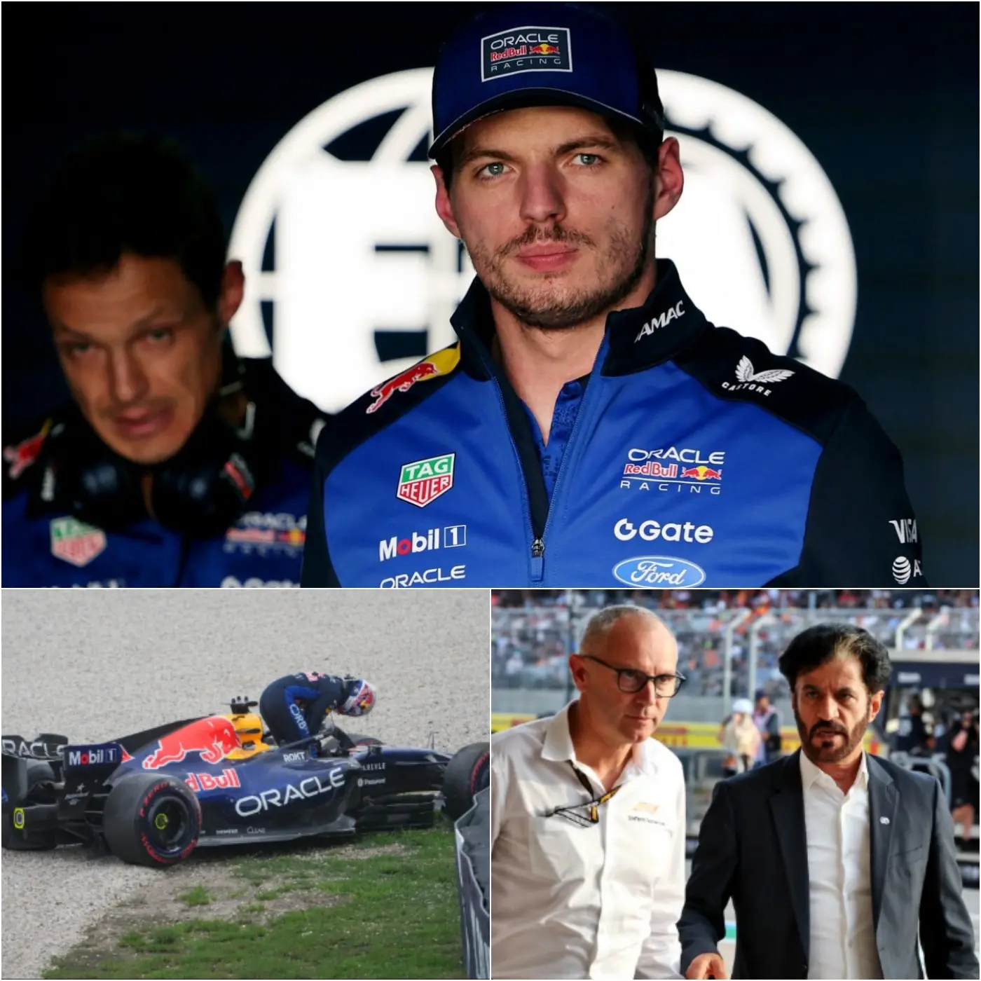 Cover Image for “¡Están ‘parcheando’ el problema, no solucionándolo!” — Según se informa, Max Verstappen no pudo ocultar su frustración y criticó abiertamente los nuevos cambios de la FIA, argumentando que el sistema de potencia sigue plagado de fallos y obliga a los pilotos a “correr tras la batería” en lugar de competir de verdad