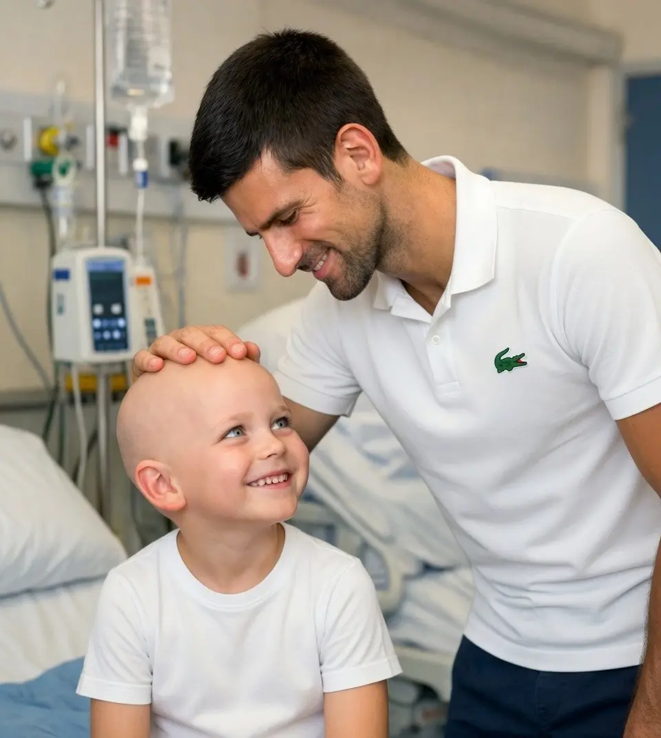 Cover Image for 🚨 SECRET BENEFACTOR: Novak Djokovic has left the global media in total shock after a hospital whistleblower exposed his secret payment for a 9-year-old’s life-saving brain surgery at the height of his most “arrogant” public scandals.