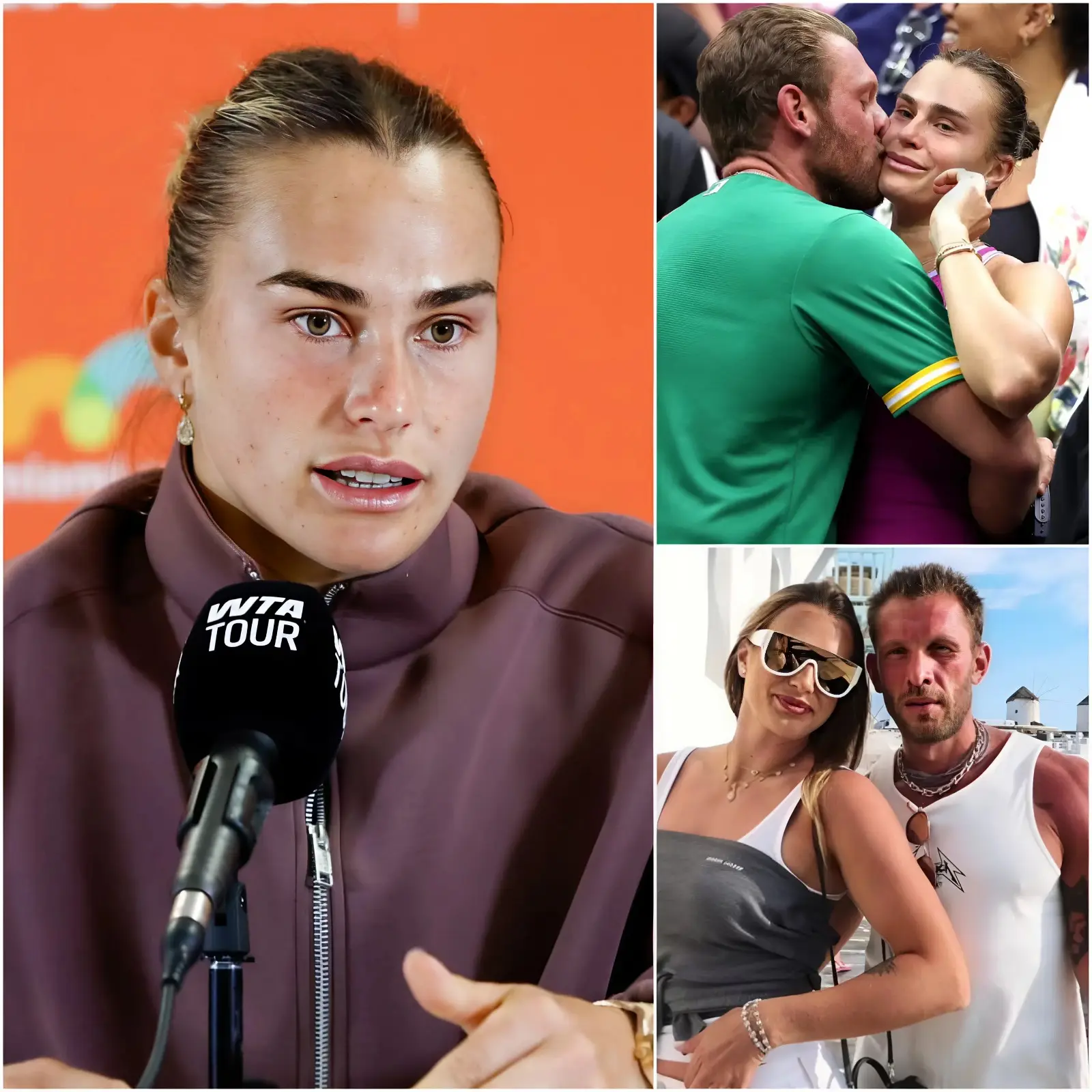 Cover Image for « Hemos tomado la decisión BRUTAL de detenerlo todo de inmediato, Georgios Frangulis y yo. » — Apenas unas horas después de que Aryna Sabalenka terminara su primer partido en el Madrid Open, su compañero Georgios Frangulis sorprendió al mundo apareciendo entre lágrimas, dejando al tenis planetario en un SHOCK TOTAL. Poco después, fue ella quien reveló la verdadera razón…