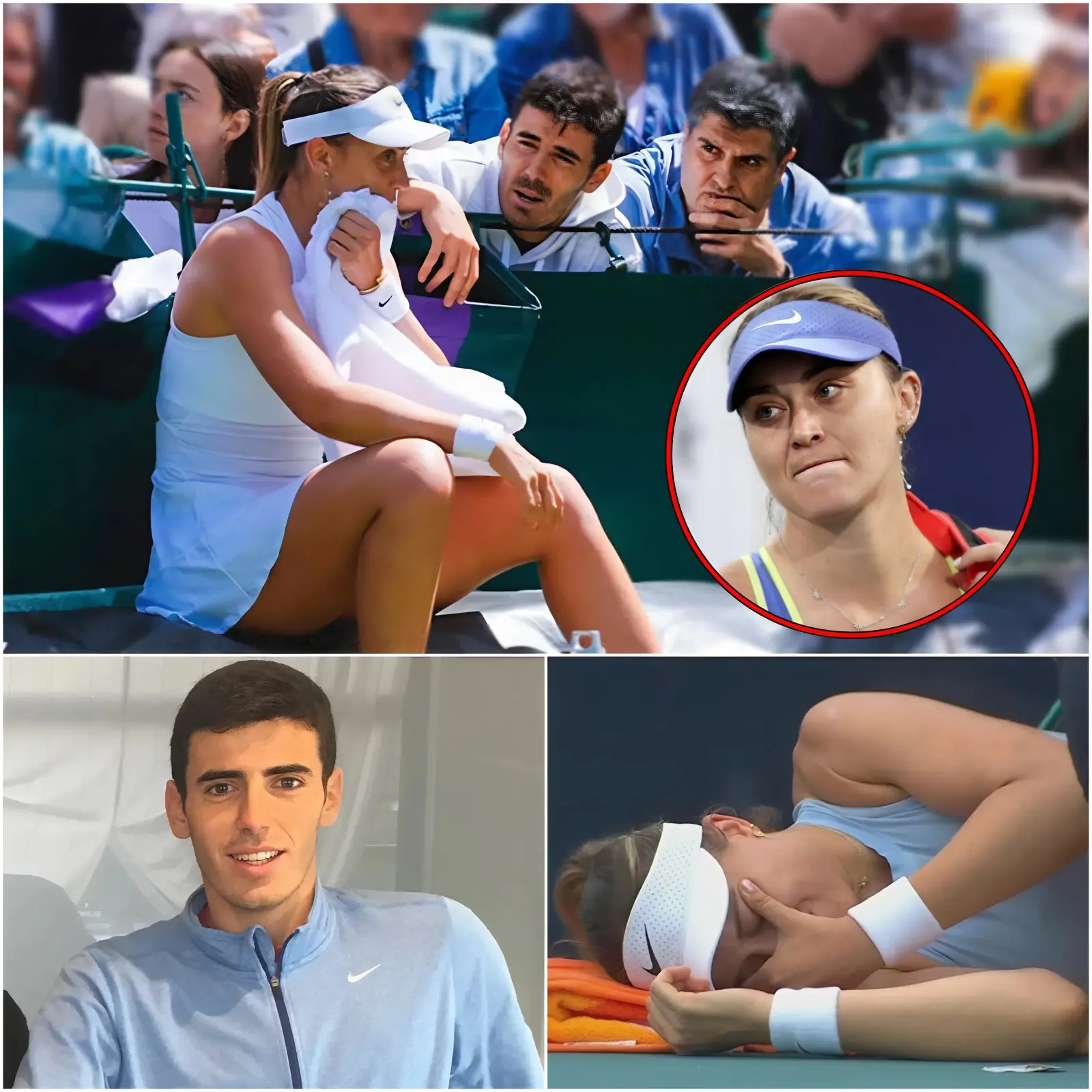 Cover Image for 💔🚨 ÚLTIMA HORA: “¡Ella NO podrá seguir jugando al tenis… o pagará un precio devastador!” — el entrenador Pol Toledo Bague rompió en llanto durante una rueda de prensa de emergencia apenas 10 minutos después de que Paula Badosa anunciara su derrota y su retirada del Madrid Open.
