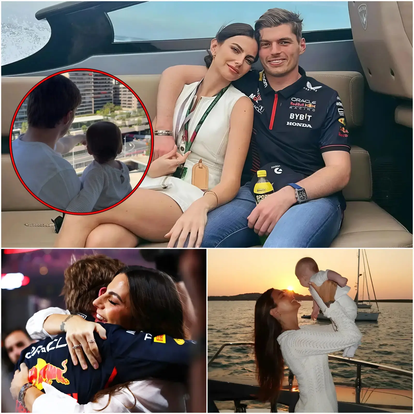 Cover Image for Kelly Piquet shares very emotional and heart-wrenching footage of Max Verstappen and their daughter Lily: ‘You’re the one sitting there crying…’ 💔👇👇