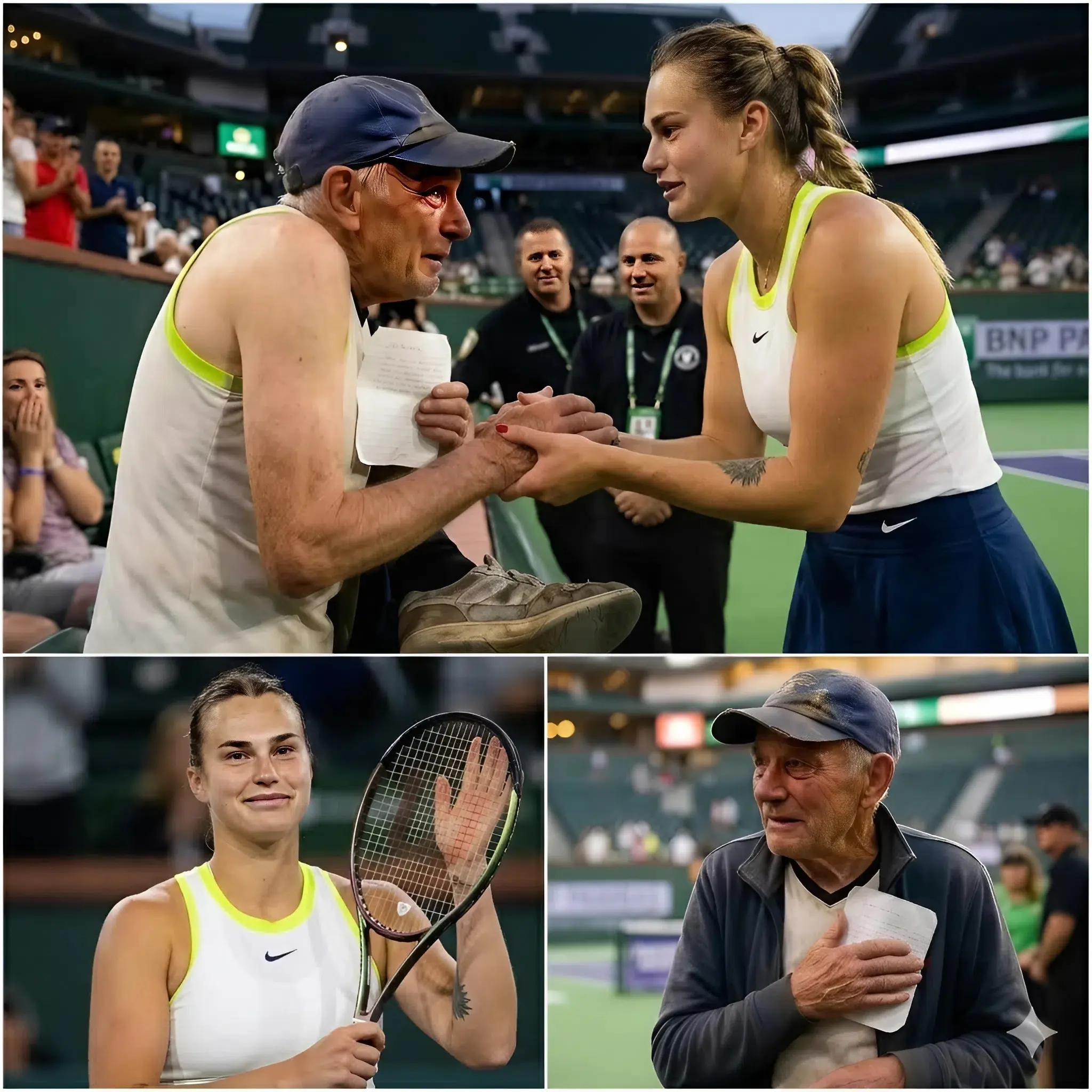 Cover Image for ❤️ El partido había terminado. El marcador quedó congelado con los números finales, y muchos espectadores en el Madrid Open comenzaron a levantarse y a abandonar sus asientos. Pero a veces, los momentos más inolvidables en el deporte ocurren después de que el partido ya ha terminado.