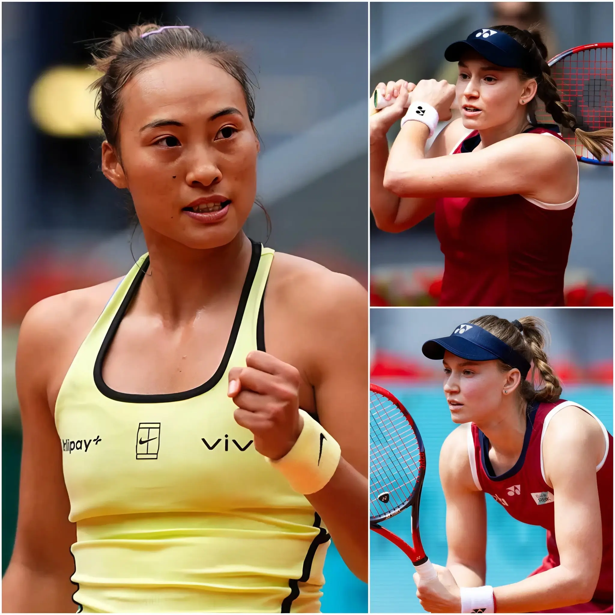 Cover Image for EXPLOSIVO 🎾 “¡SOLO TUVO SUERTE!” Zheng Qinwen no pudo contener su frustración tras la amarga derrota ante Elena Rybakina, dejando escapar la victoria en el último momento.