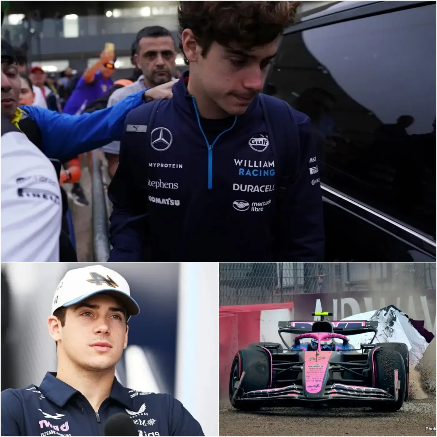 Cover Image for TRISTE NOTICIA: Hace treinta minutos, el equipo de Franco Colapinto envió sus más sentidas condolencias al joven piloto argentino; ahora se enfrenta a una tragedia que ha conmocionado a millones de aficionados de la F1…