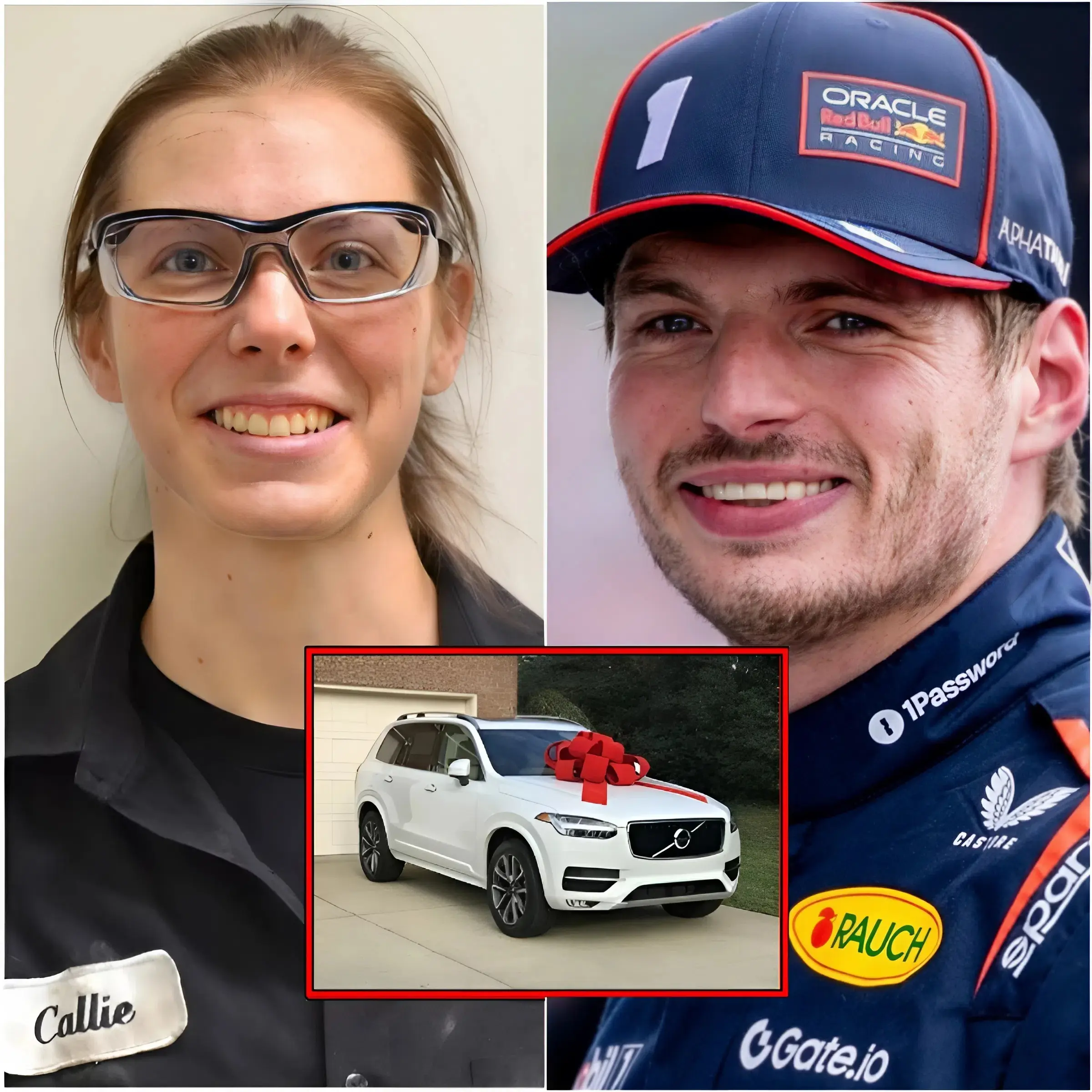 Cover Image for Maria Thompson, een garageonderhoudsmedewerker, hielp Max Verstappen met het repareren van een lekke band. De volgende ochtend verscheen er een witte vrachtwagen voor haar deur!
