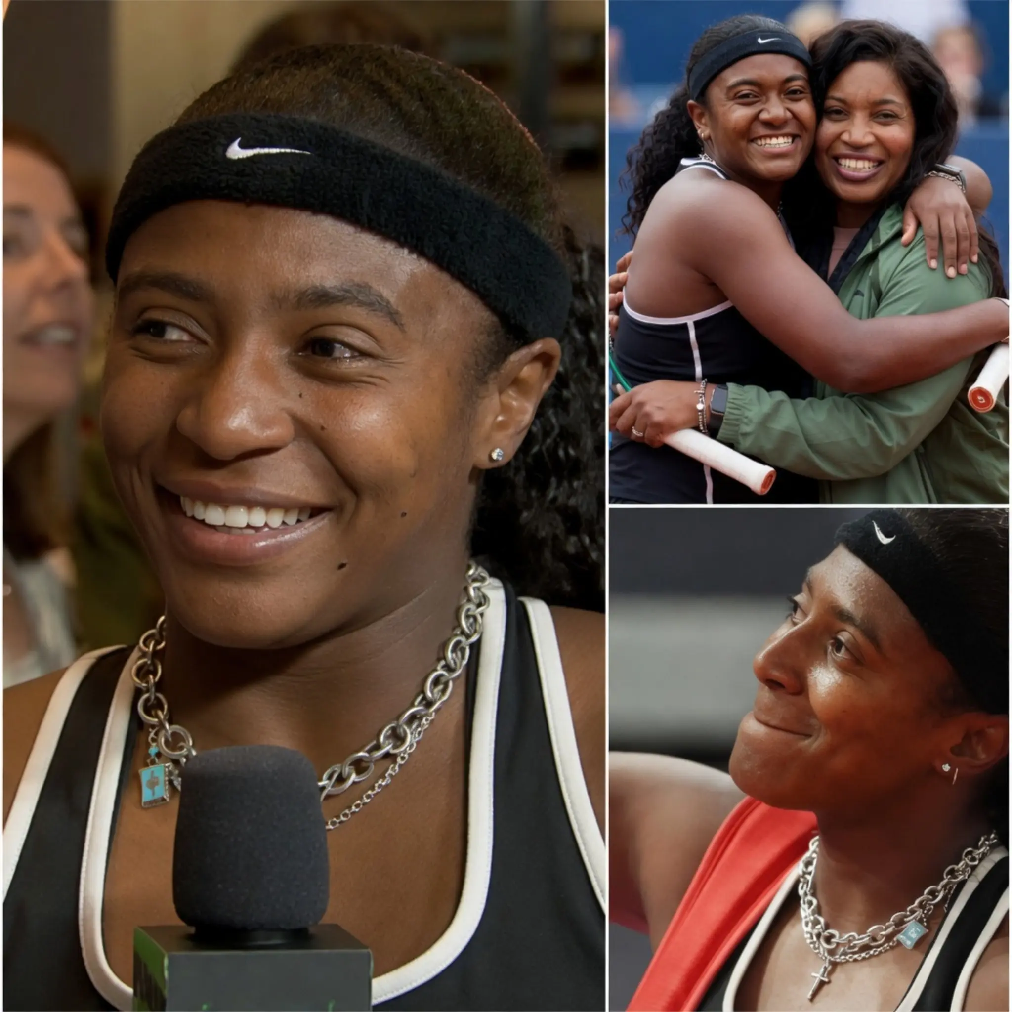 Cover Image for “MOM, I DID IT!” ❤️ Last night wasn’t just a victory — it was pure emotion. Under the bright lights of the Madrid Open, Hailey Baptiste forgot the champion’s mask and gave the most heartfelt tribute to her mother, Shari.