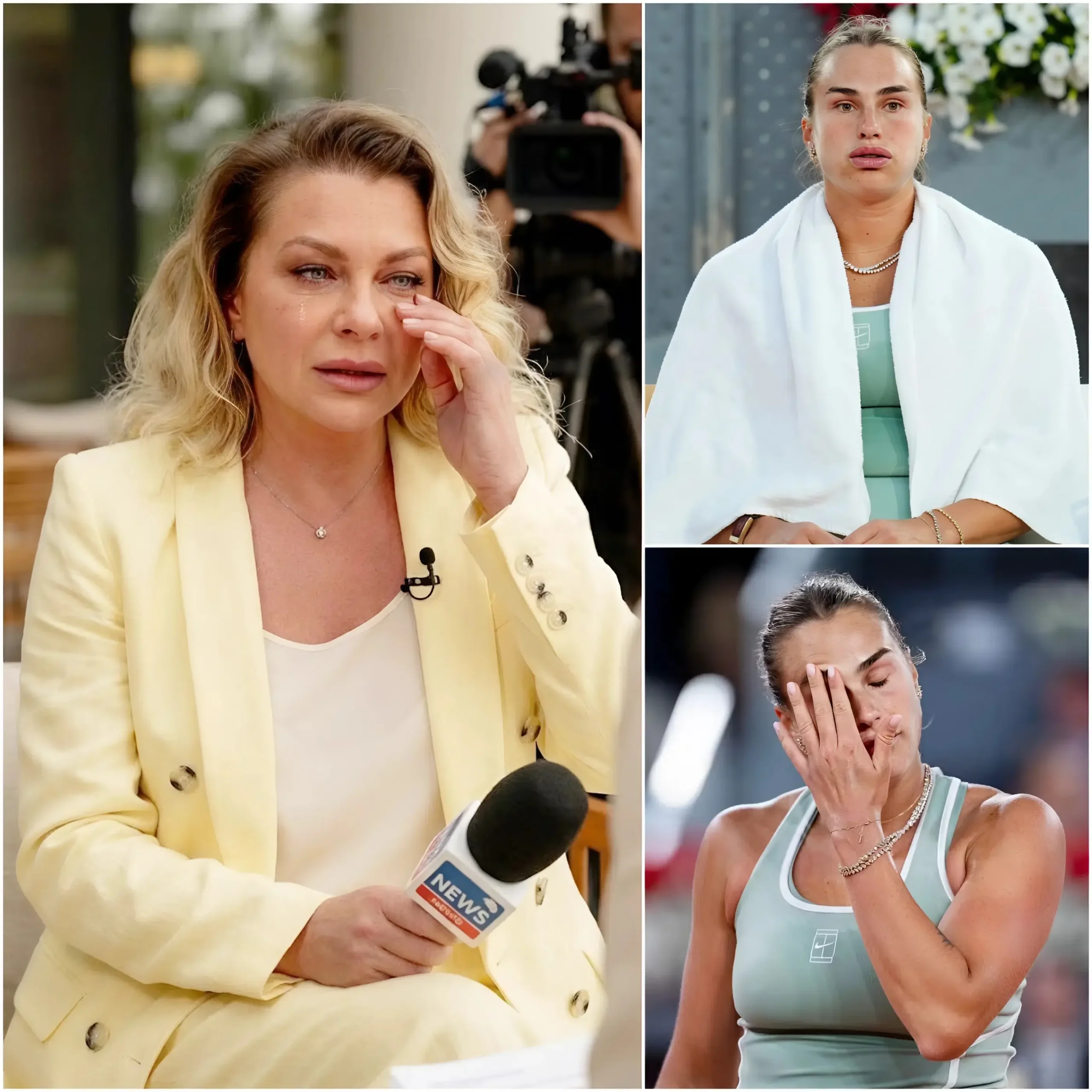 Cover Image for 🚨 ¡ÚLTIMA HORA! La madre de Aryna Sabalenka, Yulia Sabalenka, ha roto su silencio y ha ofrecido una actualización impactante sobre el estado de su hija tras la dura derrota ante Hailey Baptiste en el Madrid Open 2026.
