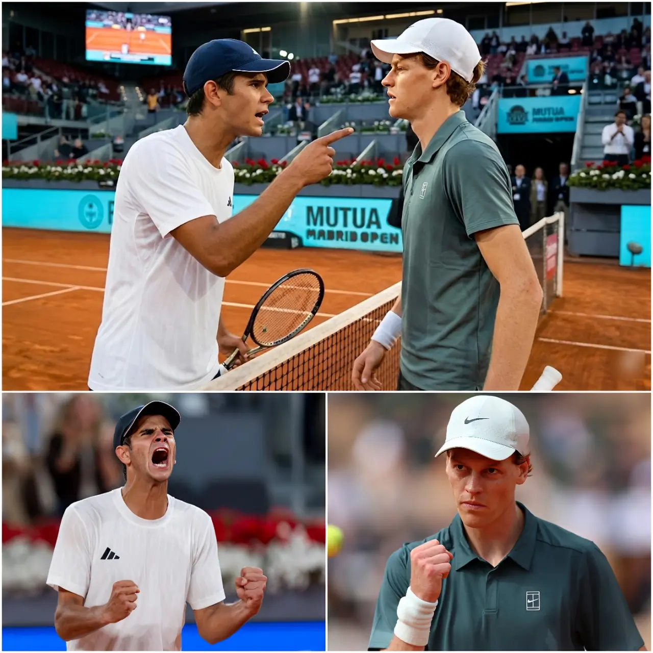 Cover Image for 🚨 “NON MERITA DI ESSERE CAMPIONE!” — Rafael Jodar scatena il caos al Madrid Open 2026: accuse choc contro Jannik Sinner