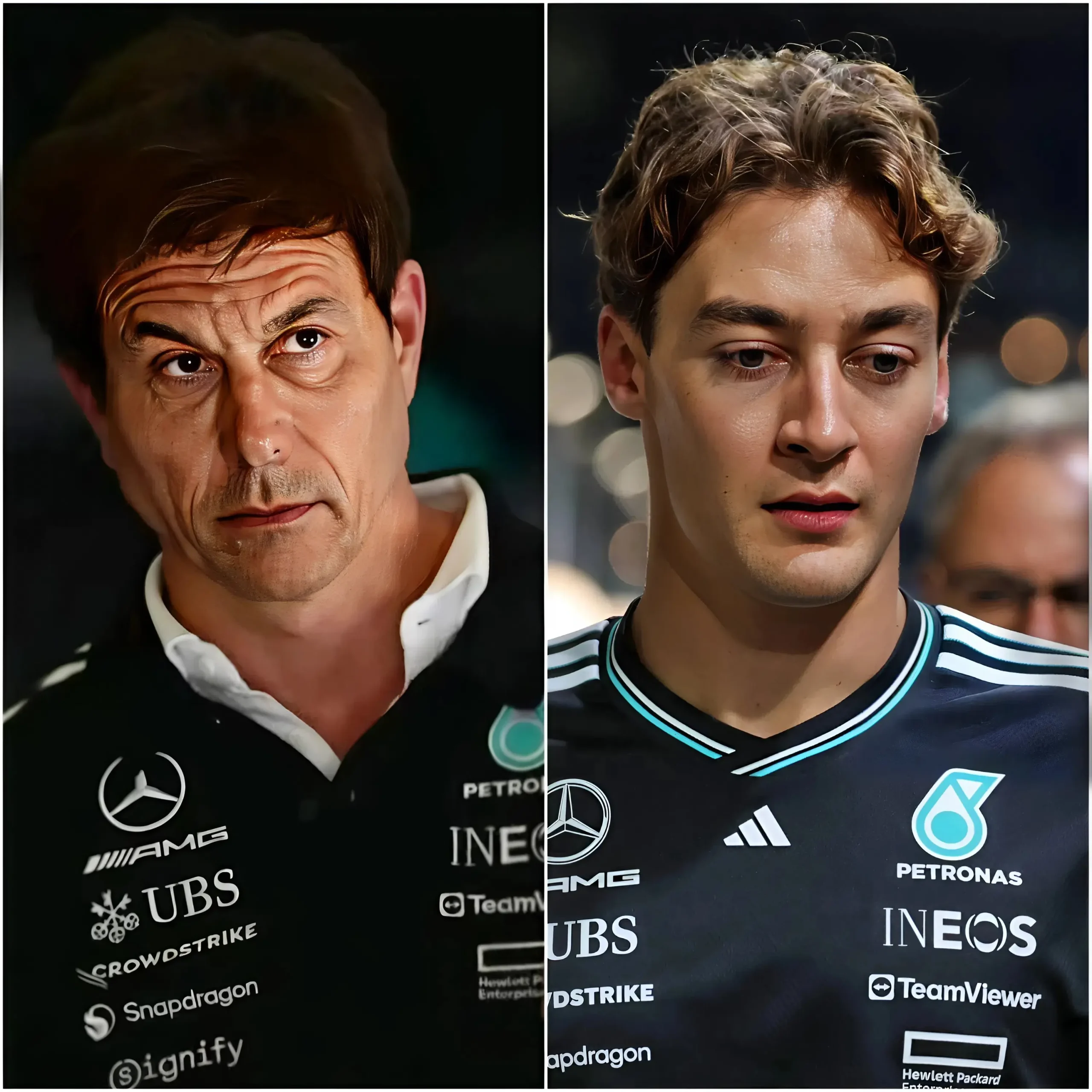 Cover Image for 🏎️💥 BREAKING NEWS: George Russell and Toto Wolff have stunned the F1 world with a message that has left fans speechless. Social media exploded early in the morning after Mercedes made an unexpected announcement, a revelation that quickly became one of the most talked-about stories worldwide.