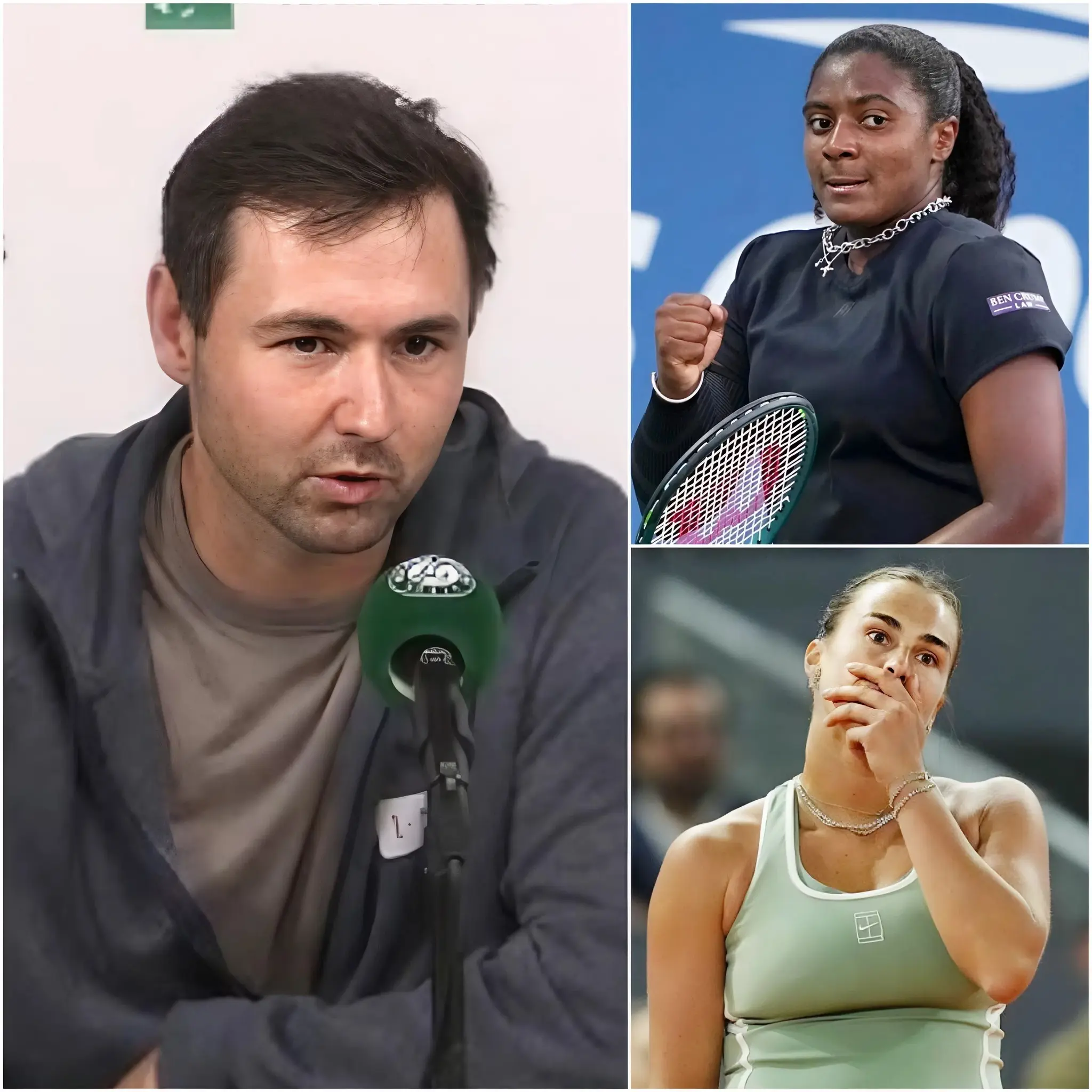 Cover Image for 🚨DERNIÈRE MINUTE : L’entraîneur de Aryna Sabalenka, Anton Dubrov, a déposé de manière inattendue une demande officielle auprès de la WTA, proposant un contrôle antidopage spécial pour Hailey Baptiste immédiatement après la finale du Madrid Open.