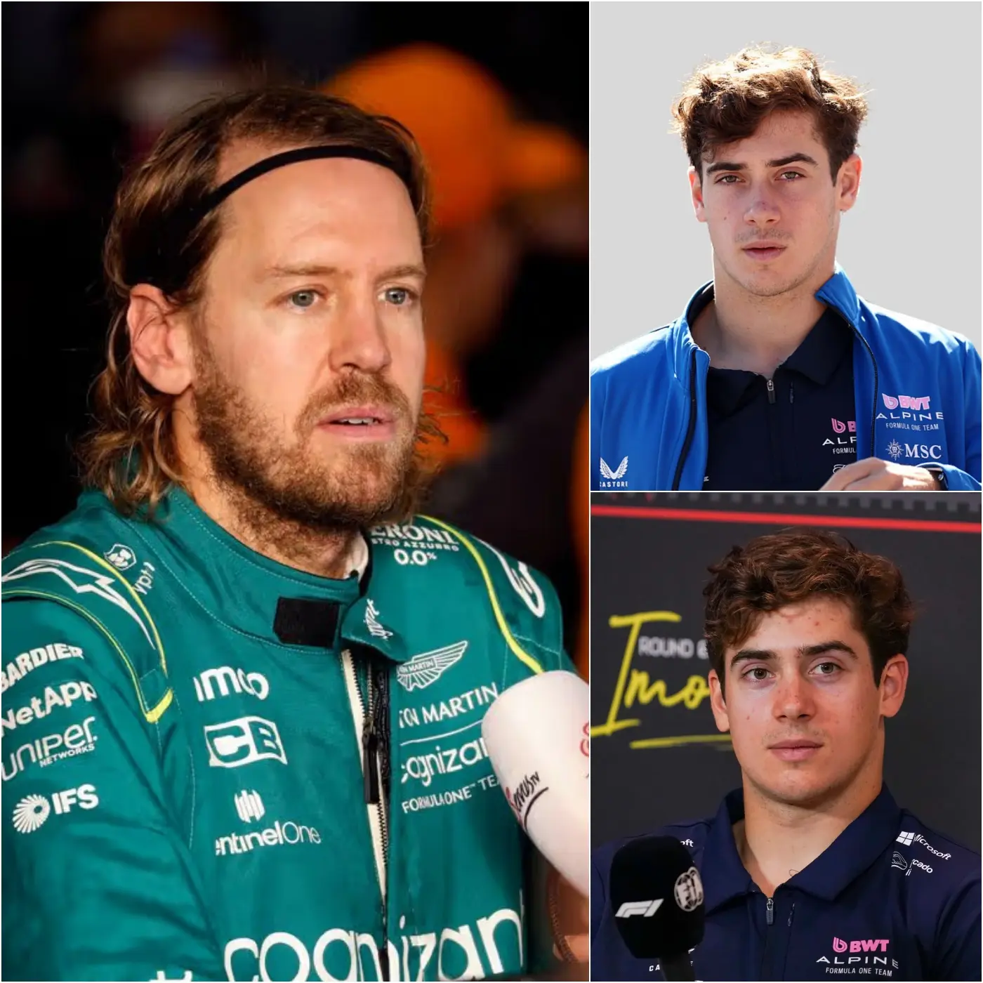 Cover Image for 🚨 NOTICIA DE ÚLTIMA HORA ESTA MAÑANA: Sebastian Vettel hizo inesperadamente comentarios directos dirigidos a Franco Colapinto, causando revuelo en la comunidad de la F1 esta madrugada.